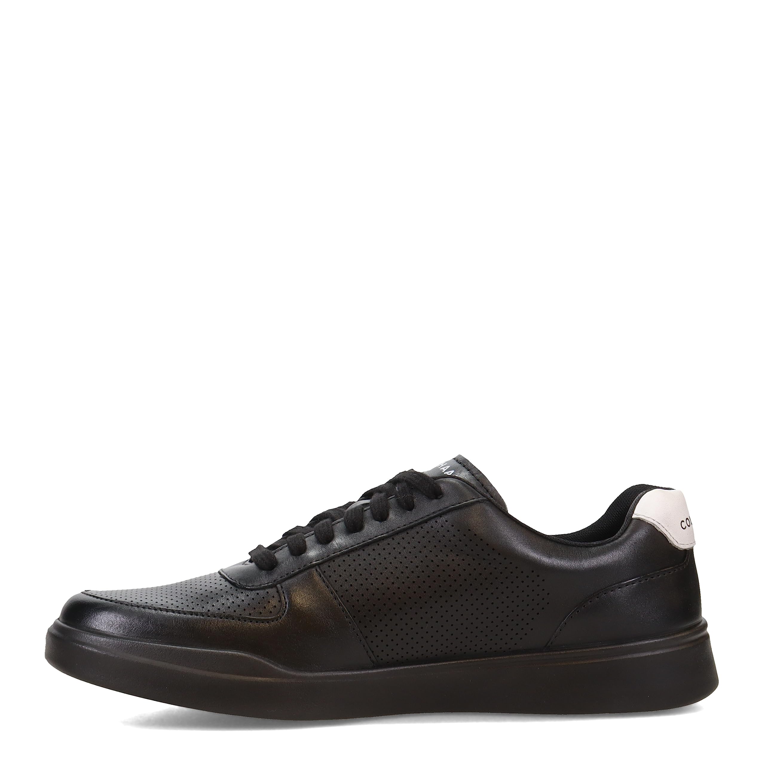 Cole Haan Mens Grand Crosscourt Modern Perforated Sneaker, Blackblackwhite, 105