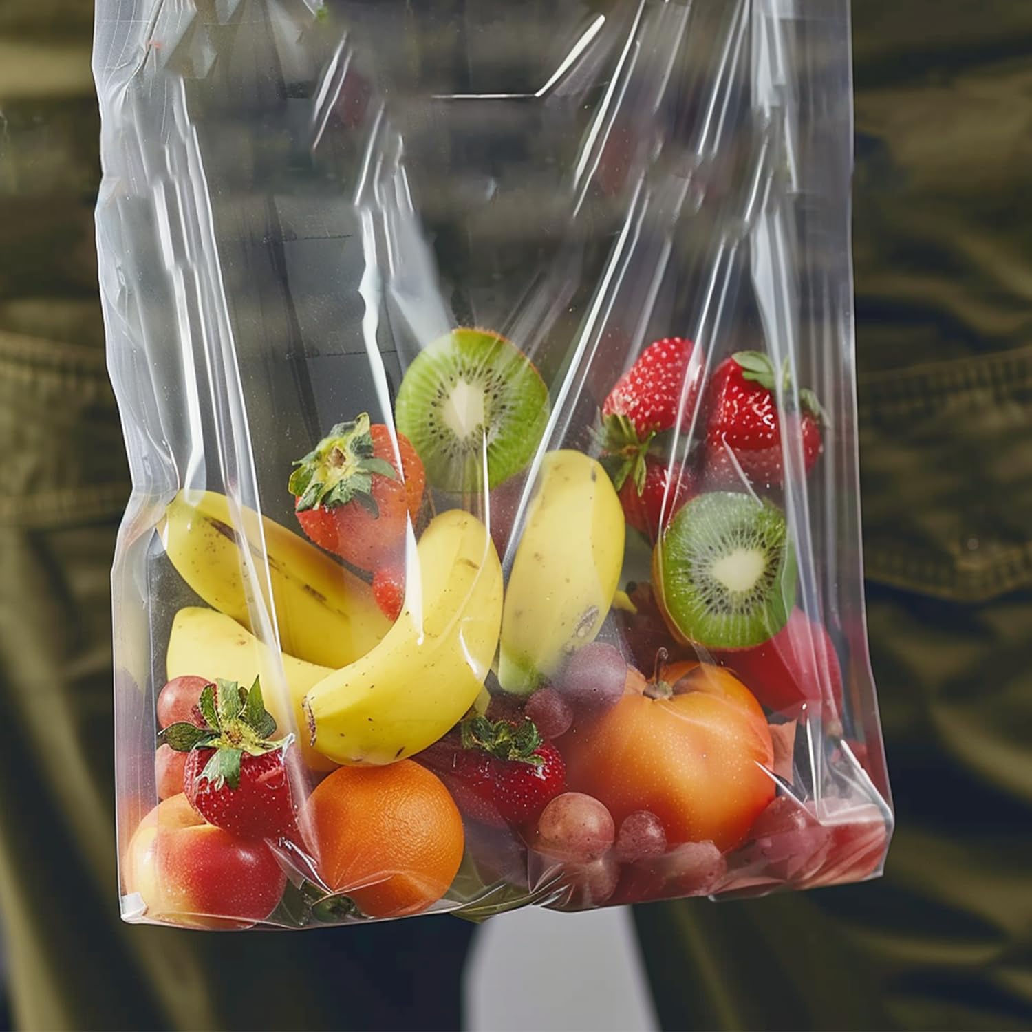 Pack Of 25] 16 X 19 Large 35 Gallon Storage Bags For Storage, Heavy-Duty Reclosable Freezer Bags For Food Storage, Food Prep, Cl