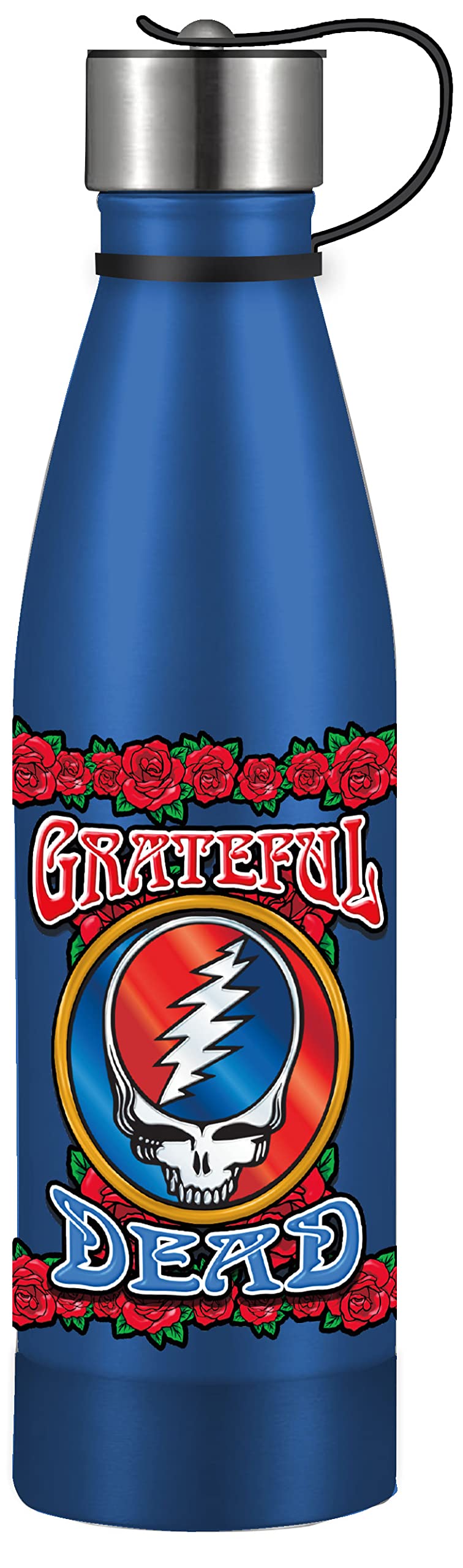 Grateful Dead Steal Your Face 17 Ounce Stainless Steel Pin Bottle
