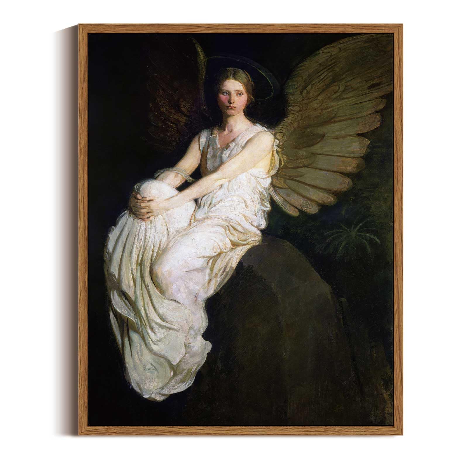 Insimsea Framed Wall Art For Living Room Dark Academia Wall Art Decor Canvas Prints Home Decor Stevenson Angel Vintage America C