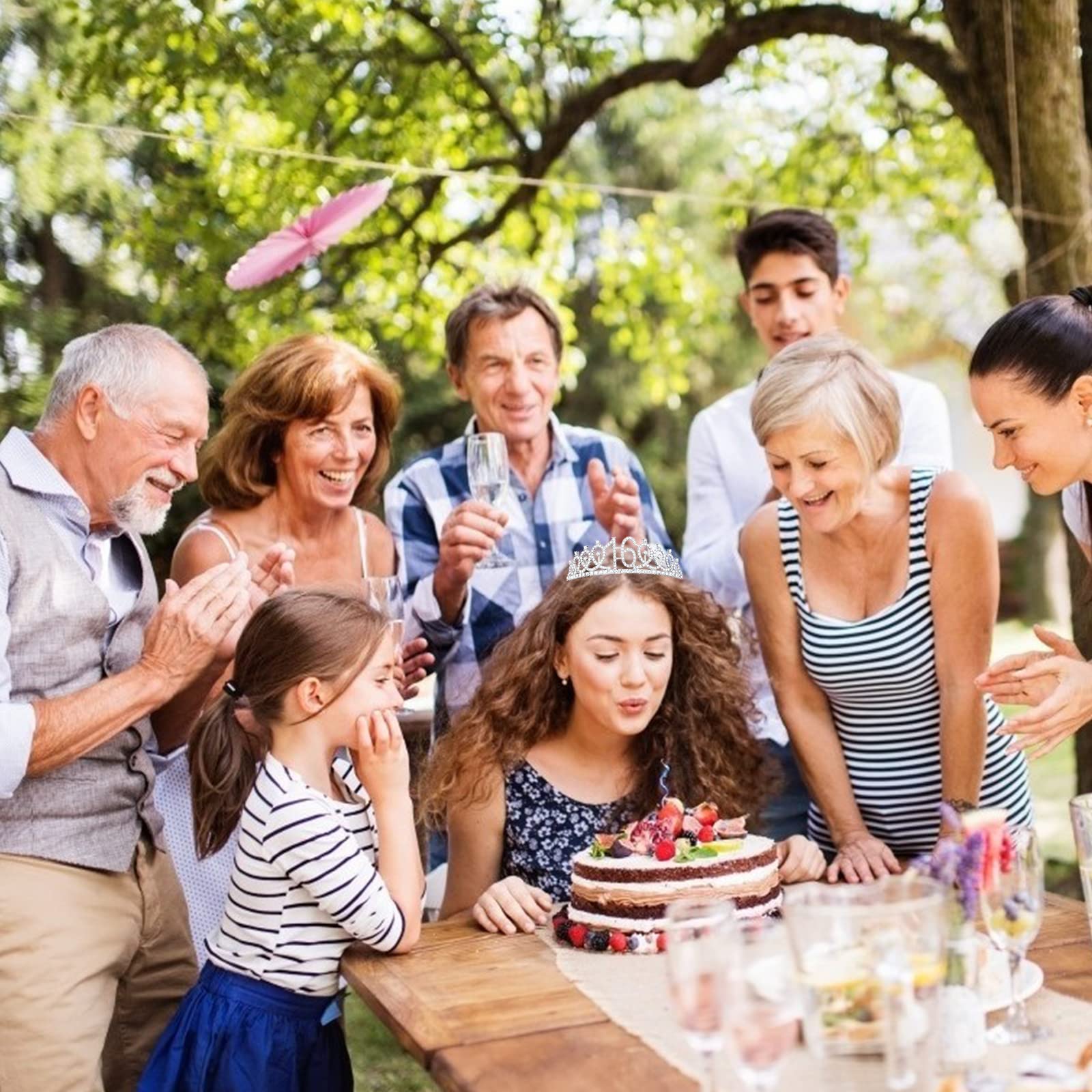 16Th Birthday Tiara And Sash Kit- Silver ''Sweet 16''Birthday Decorations 16Th Birthday Party Gifts Birthday Party Supplies For
