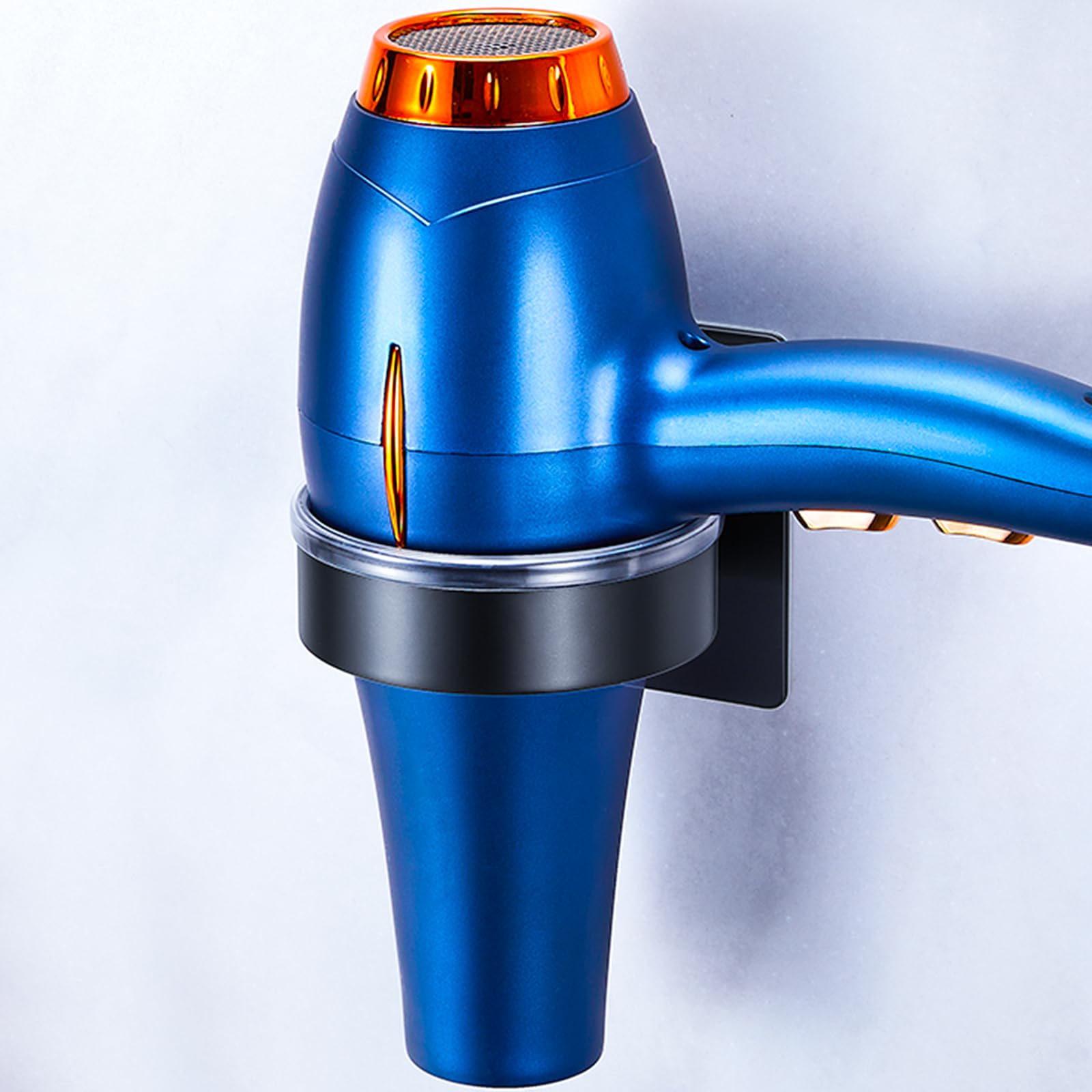 YAYINLI Hair Dryer Holder Wall Mount, Blow Dryer Holder Wall, Adhesive Hair Dryer Hanger, Blow Dryer Organizer, Hair Tools Organ