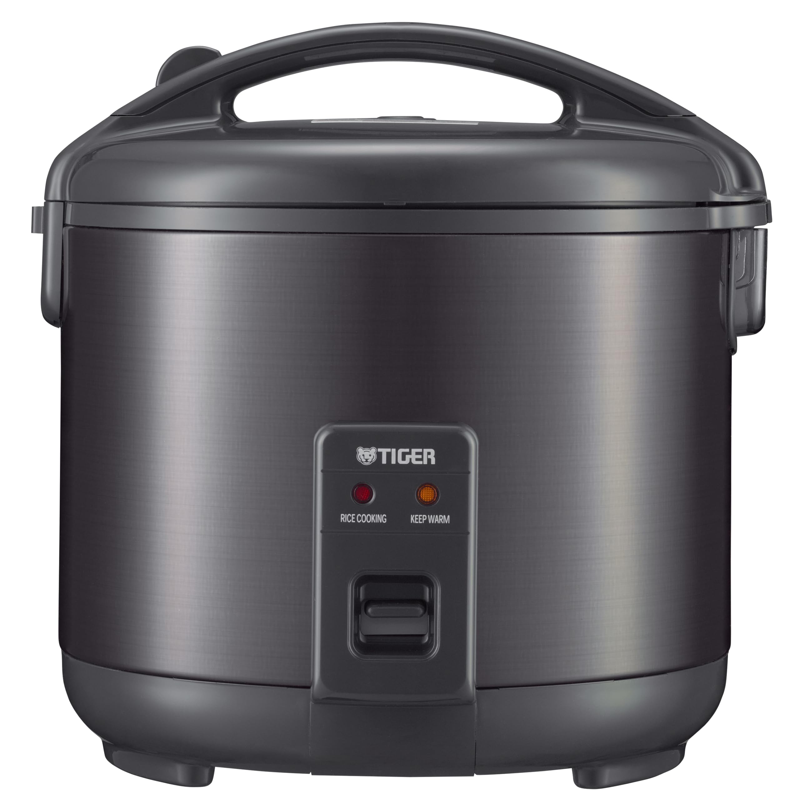Tiger JNP-S18U-KY 10 Cup Capacity White Rice Cooker with Non-Stick Inner Pot, Retractable Power Cord, and Keep Warm up to 12 hou