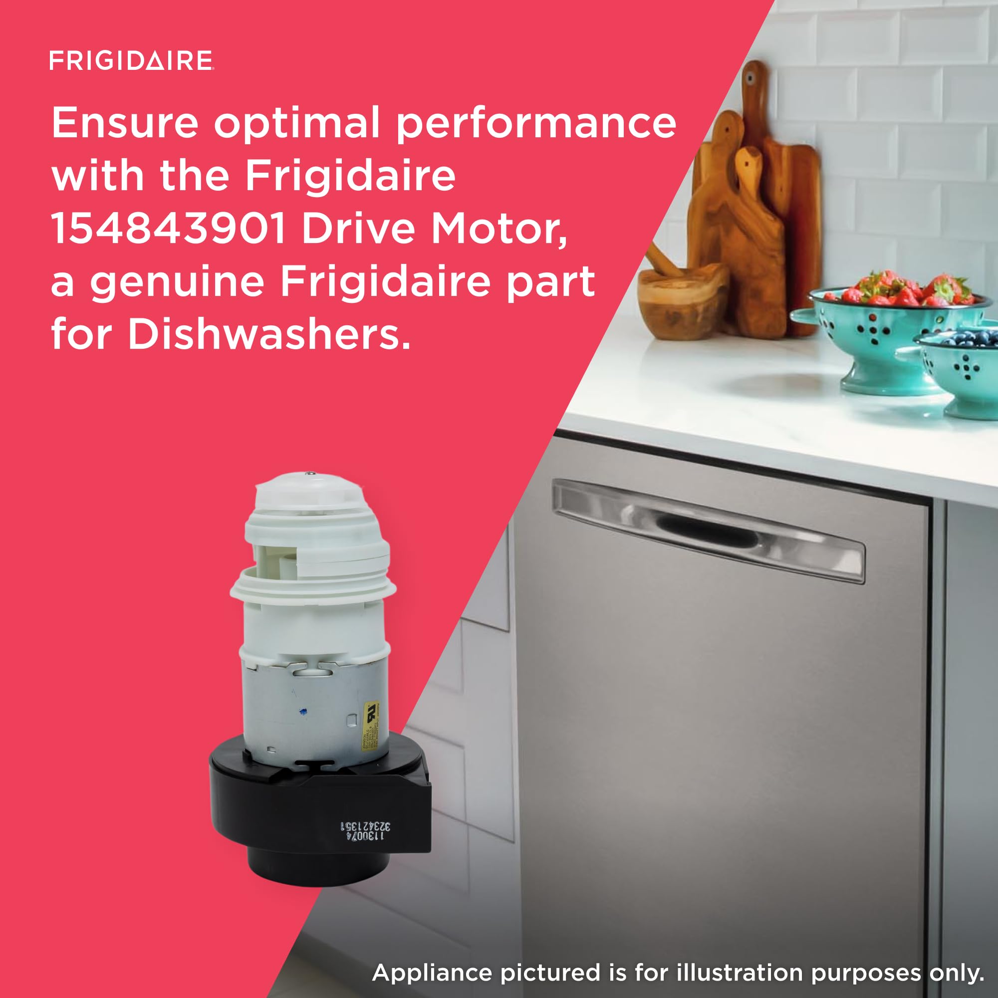 Frigidaire 154843901 Drive Motor For Dishwashers