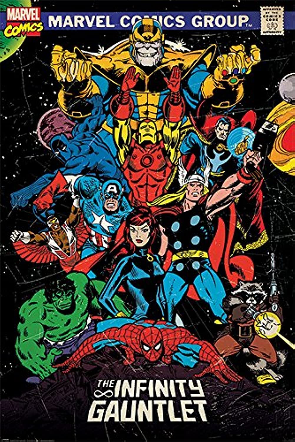 Marvel Comics The Infinity Gauntlet Maxi Posters, Multicolour, 61 X 91.5Cm