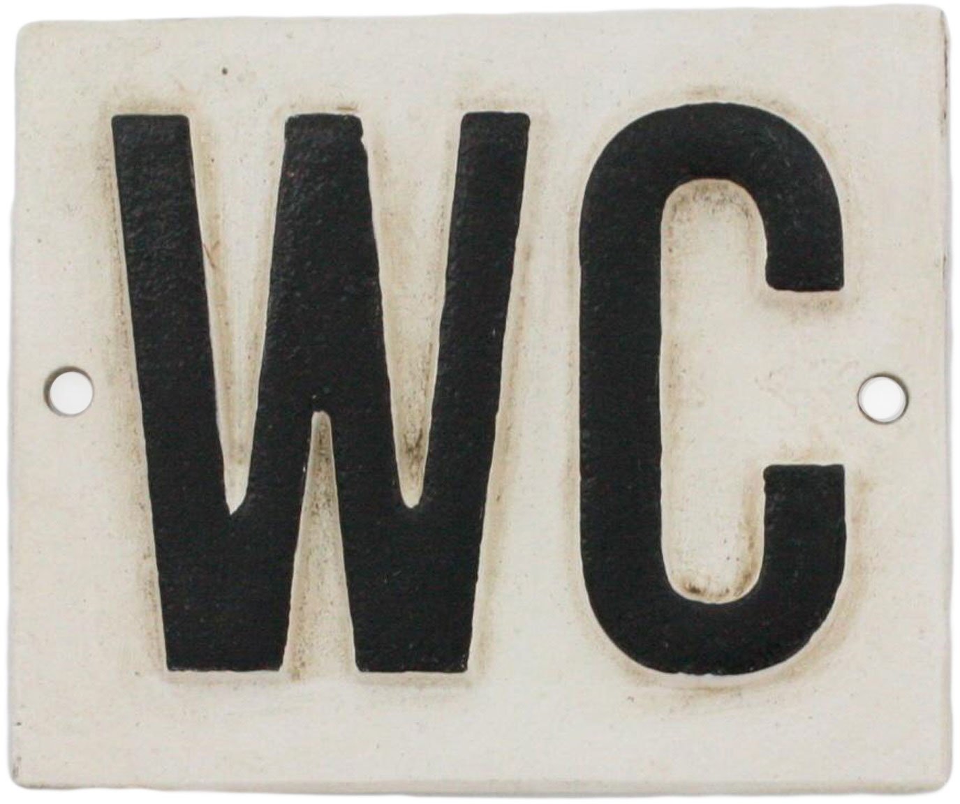 HomArt Cast Iron Water Closet Sign