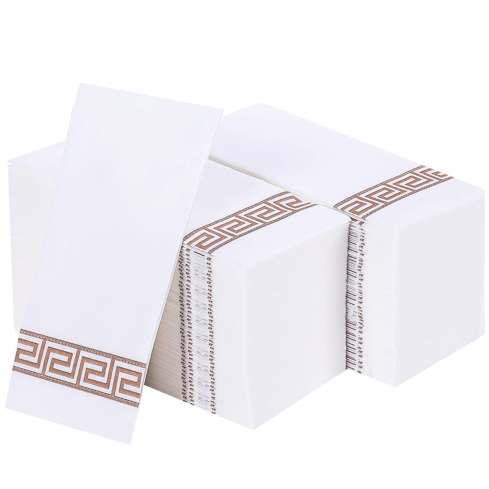 Vplus 200 Pack Guest Towels Disposable Bathroom, Decorative Bathroom Napkins, Soft And Absorbent Disposable Dinner Napkins Cloth