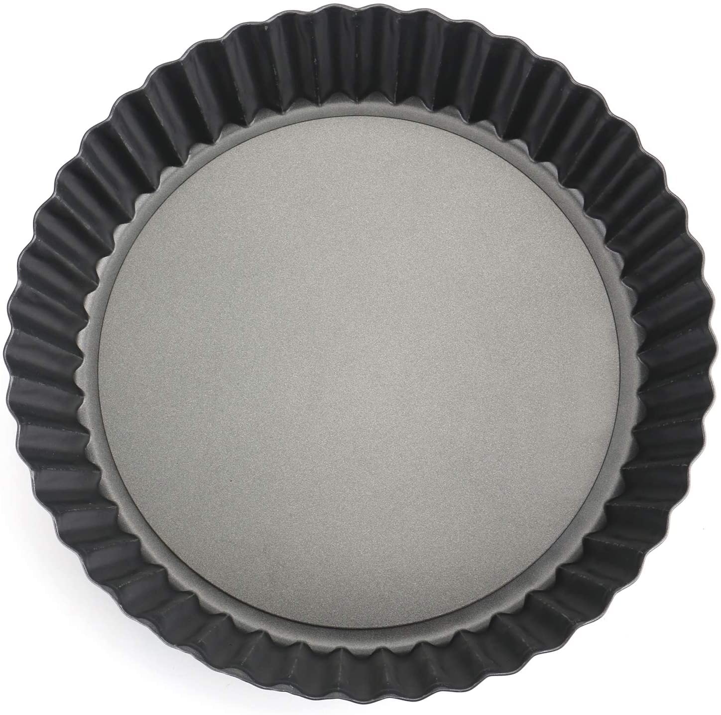 Tosnail 2 Packs 9.5'' X 2'' Nonstick Tart Pan With Removable Bottom, Quiche Pan Deep Pie Pan Round Baking Pan