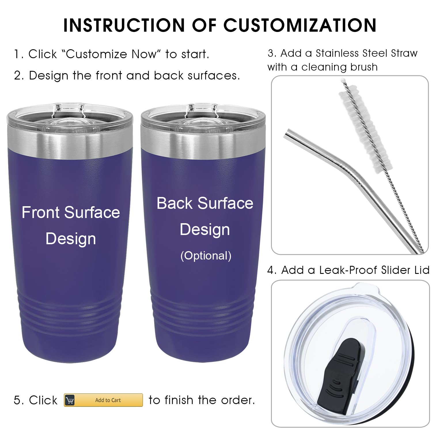 Personalized Tumblers, Custom Name Coffee Cup, Girlfriend Gifts, Small Tumbler With Lid Included, Gift For Her, Gift For Him, Ke