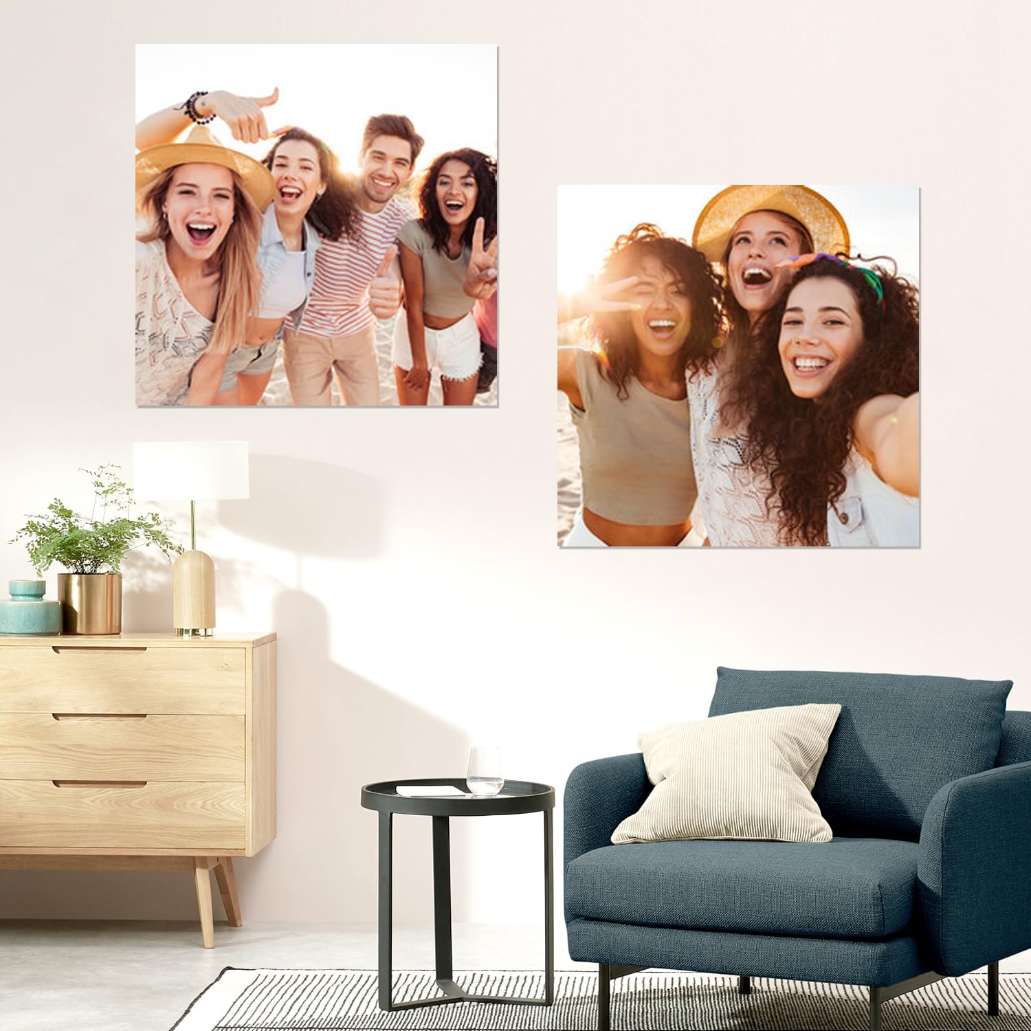 Wall26 Custom Poster Prints - Upload Your Image/Photo, Personalized Photo To Self-Adhesive Poster Printing, Durable And Waterpro