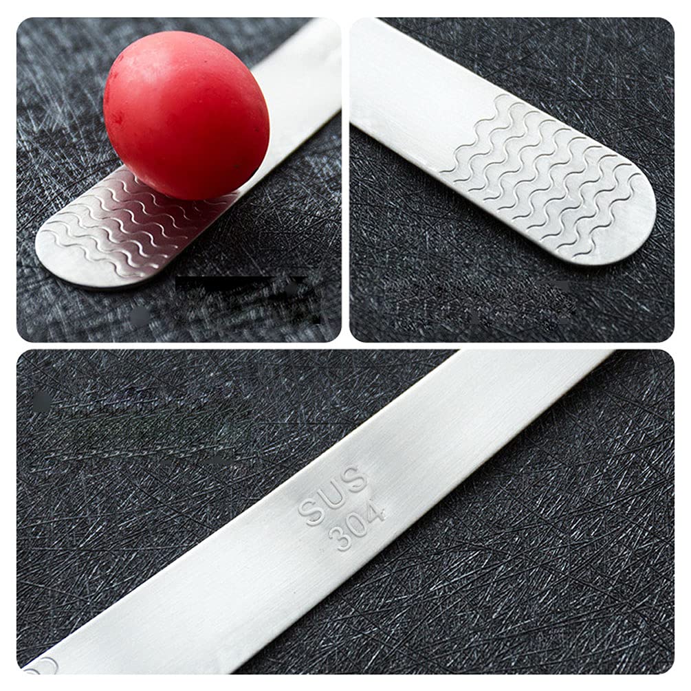 4 Pcs 304 Stainless Steel Dumpling Filling Spoons Ravioli Stuffing Spatulas Scraper Kitchen Gadgets For Cooking Baking Jiaozi Ma