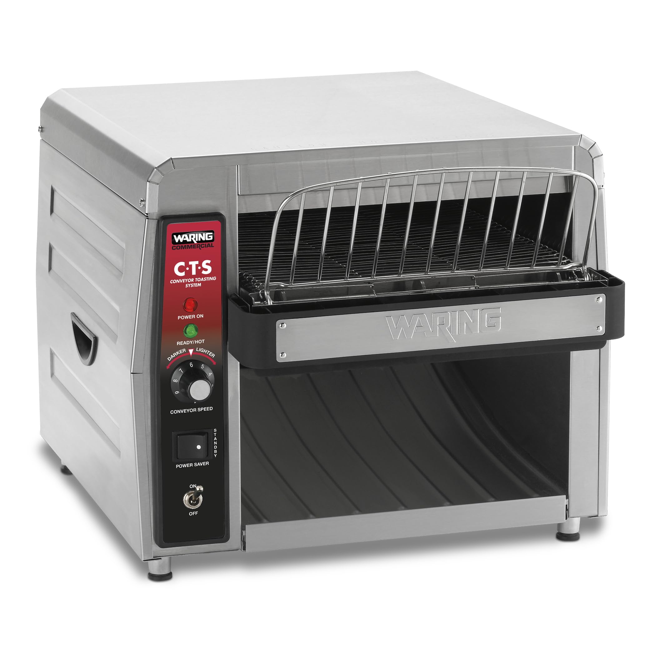 Waring Commercial CTS1000 Coneyer Toaster, 450 Slices per hour, 120V, 1800W, 5-15 Phase Plug