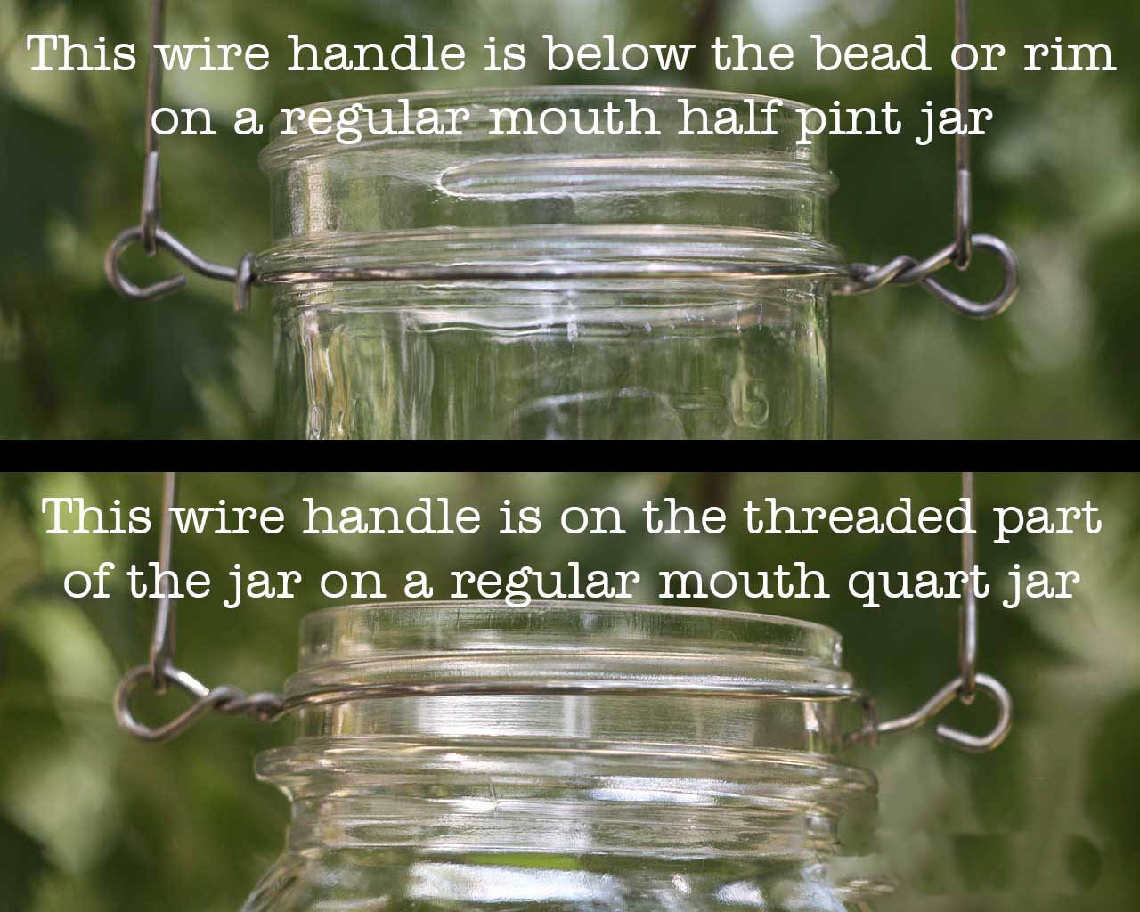 Thin Rope Handles For Mason, Ball, Canning Jars (6 Pack, Regular Mouth)
