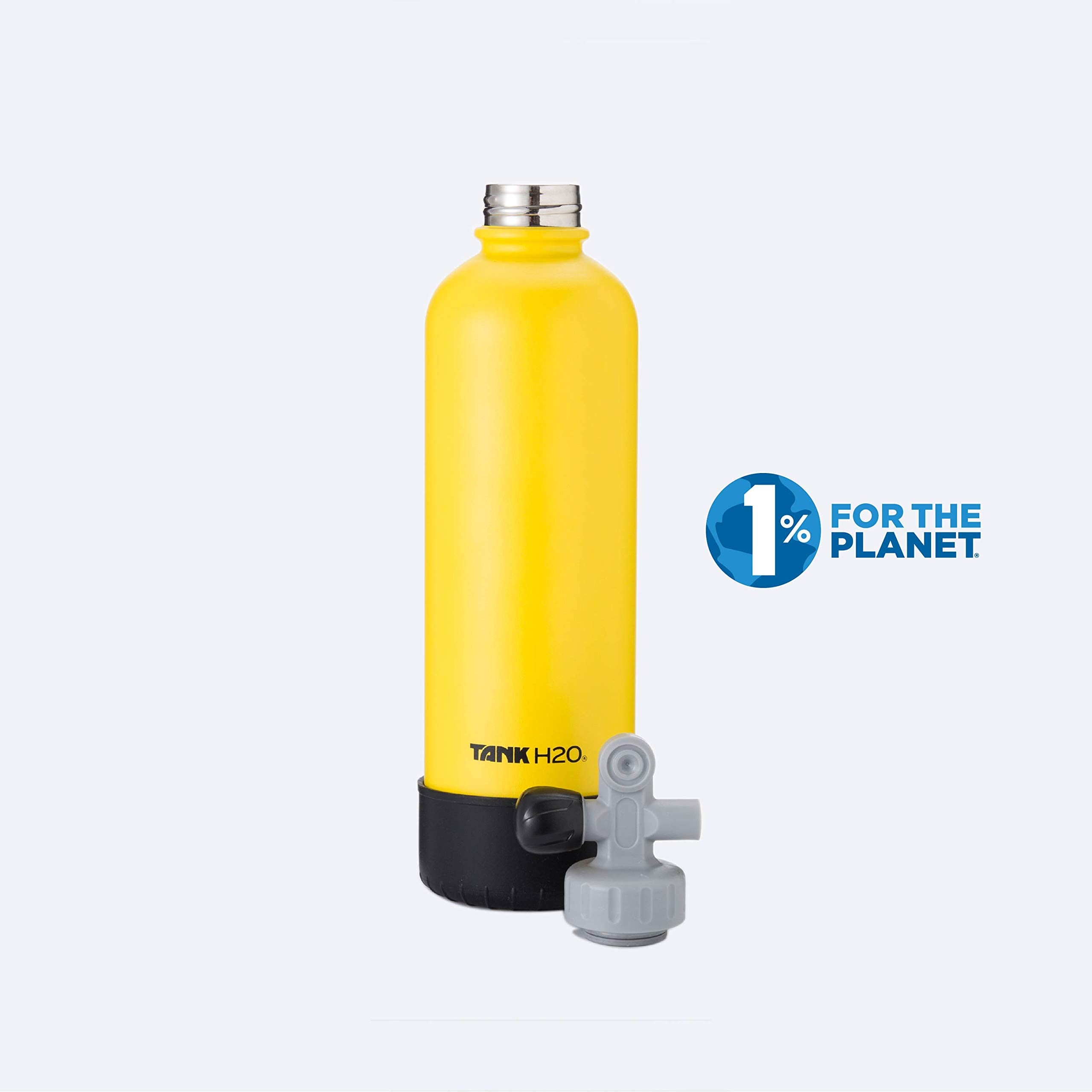 Tankh2O Scuba Tank Vacuum Insulated Water Bottle: Great Gift And Accessory For Scuba Divers | Holds 700Ml | Food-Grade Stainless