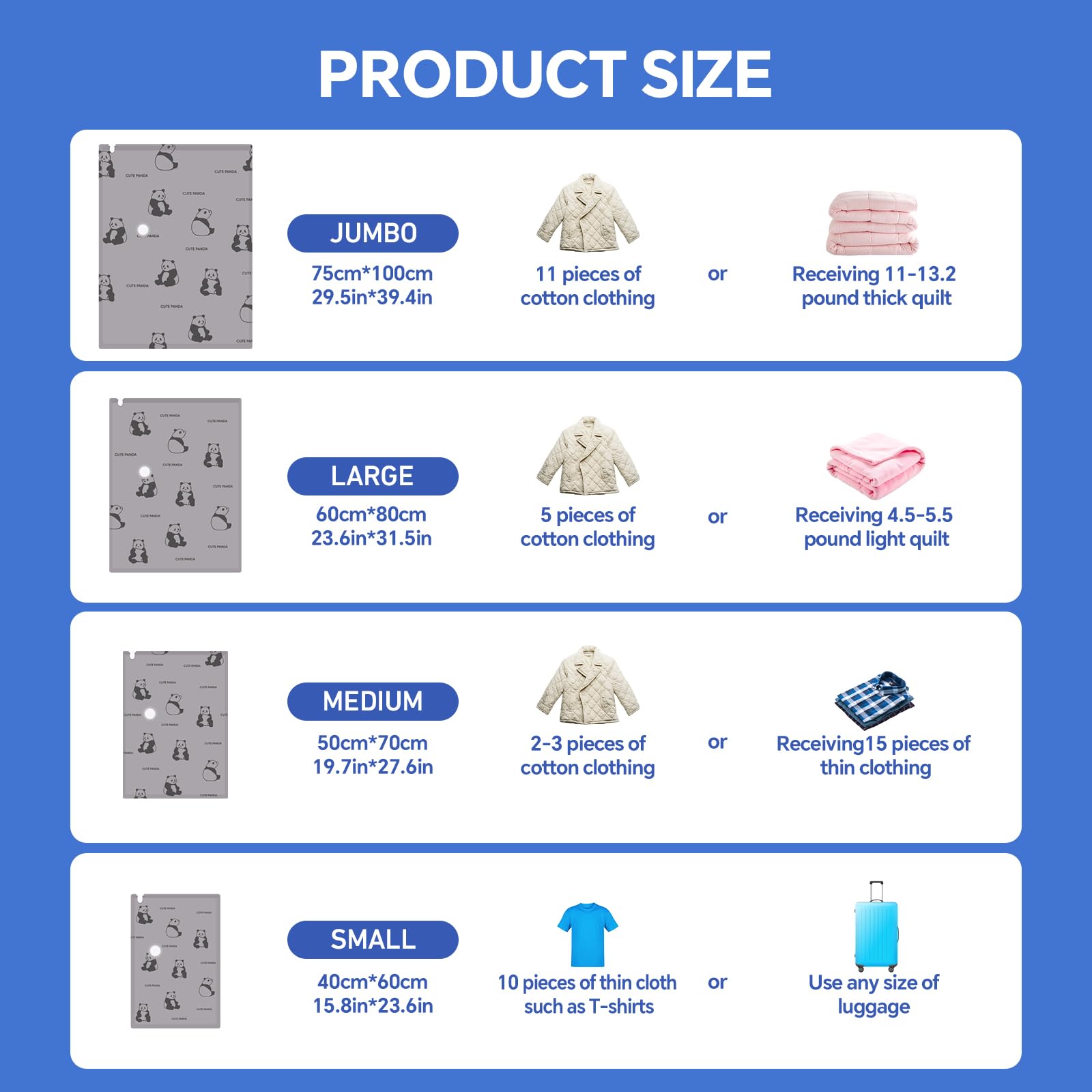 Bfhosehold Heavy Duty Vacuum Storage Bags with Pump & Smart Storage App, Reusable Oxford Fabric Vacuum Seal Bags for Bedding, Cl