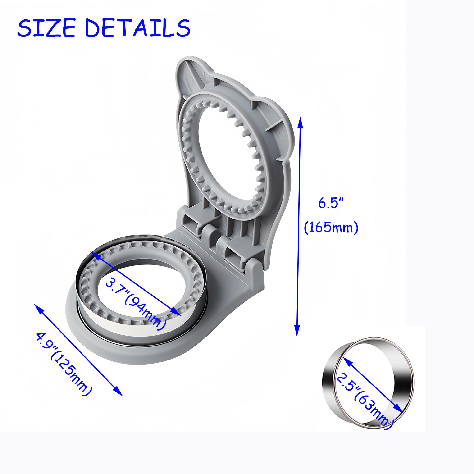 Bosidetool Sandwich Cutter And Sealer, Decruster Sandwich Maker For Kids Lunch Uncrustable Sandwich Maker,Easy For School Lunchb
