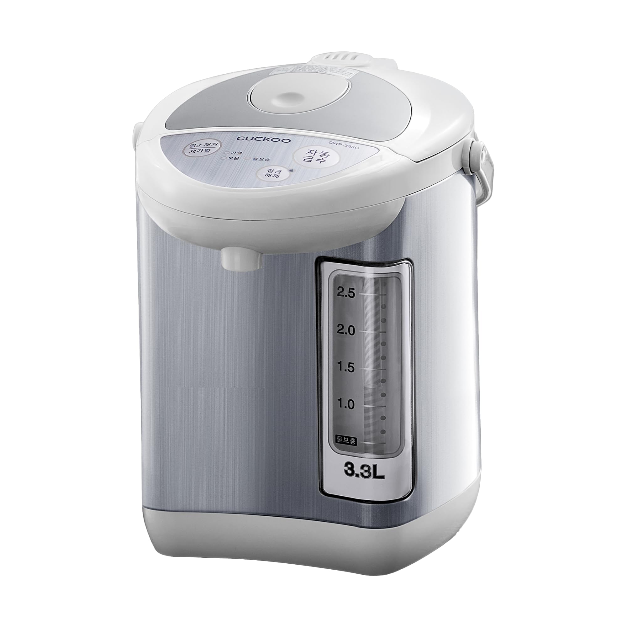 Cuckoo Electric Hot Water Urn Pot Dispenser 3.3L (111 Oz), Safety Lock, Rotating Base, Instant Auto Boiler And Warmer, For Tea &