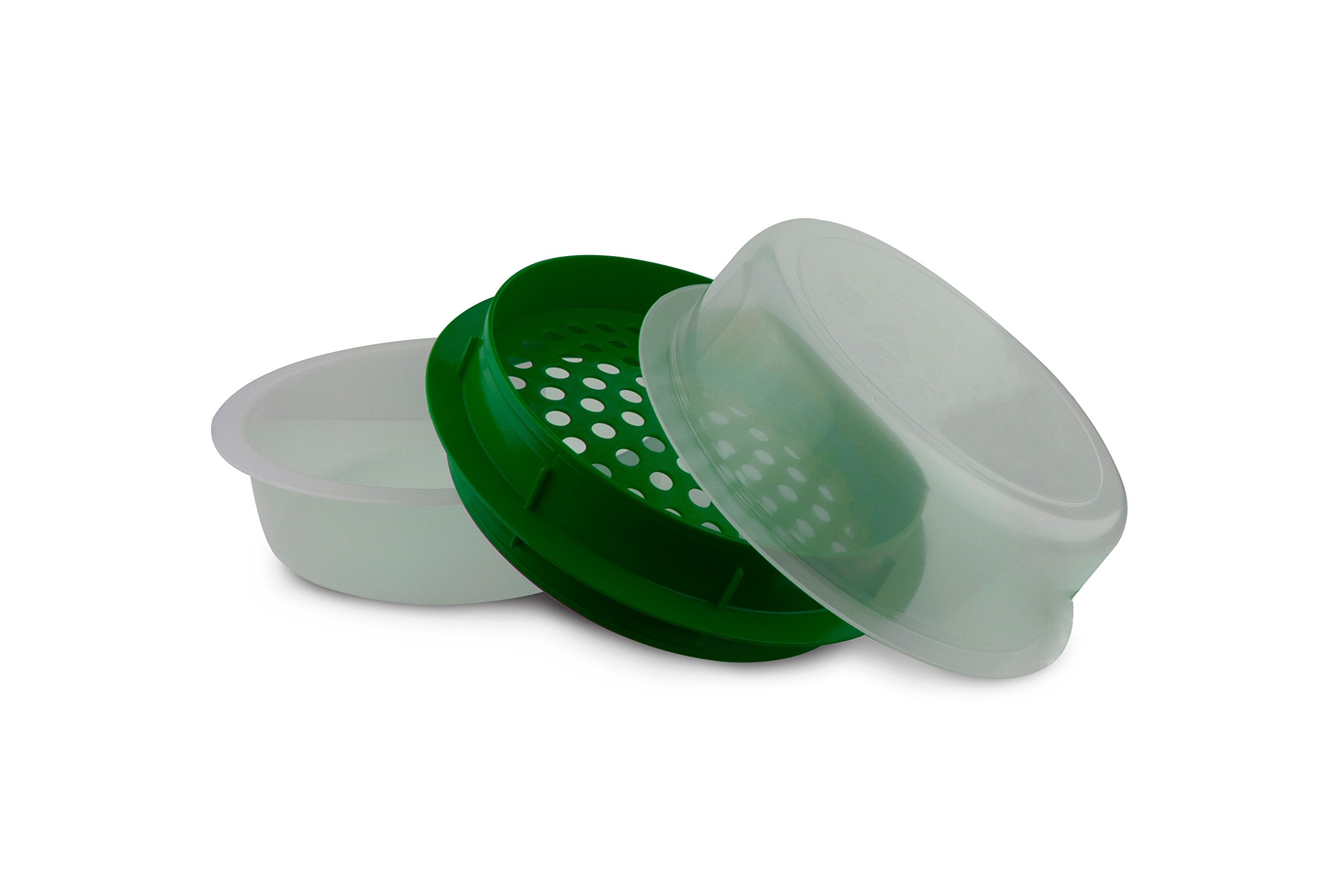 Lem Products Batter Bowl, Translucent And Green