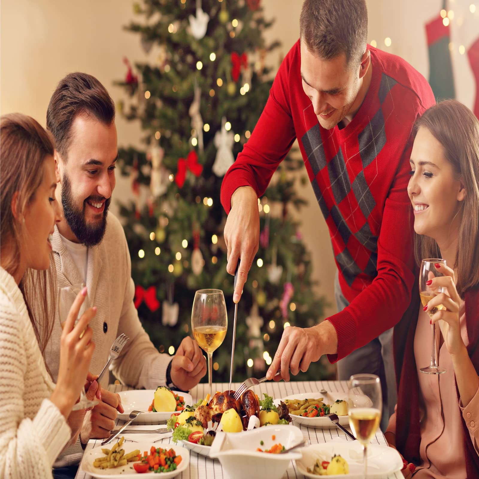 Vickhu May The Fork Be With You Fork,Star Wars Gifts,Gifts For Boyfriend Girlfriend Husband Mom, Inspirational Funny Engraved Fo