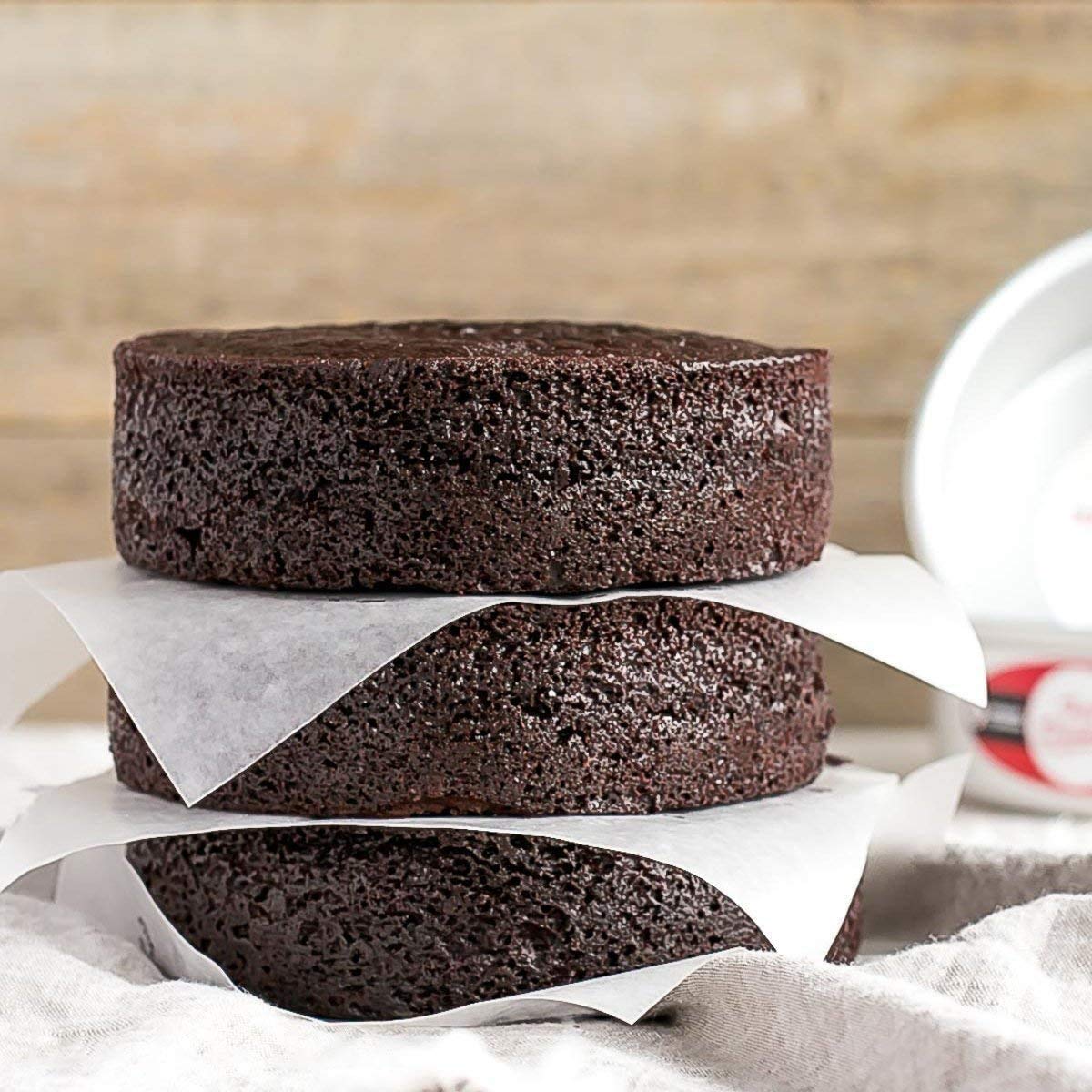 Fat Daddio'S Anodized Aluminum Round Cake Pan, 8 X 2 Inch