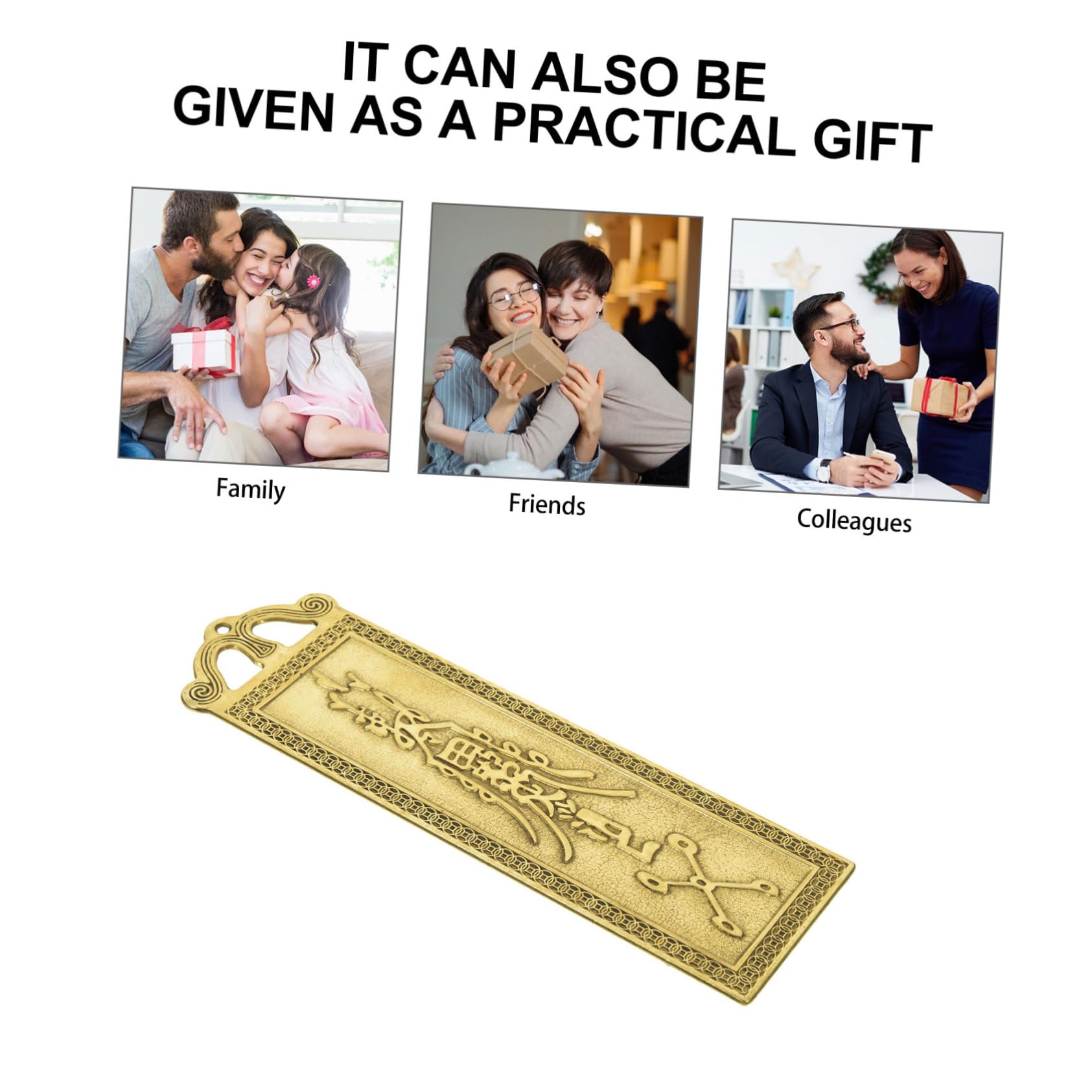 Chinese Copper Door Hanger Feng Shui Decor Bronze Medal with Auspicious Stars 7.28 Inch Charm to Ward off Evil and Bring Blessin