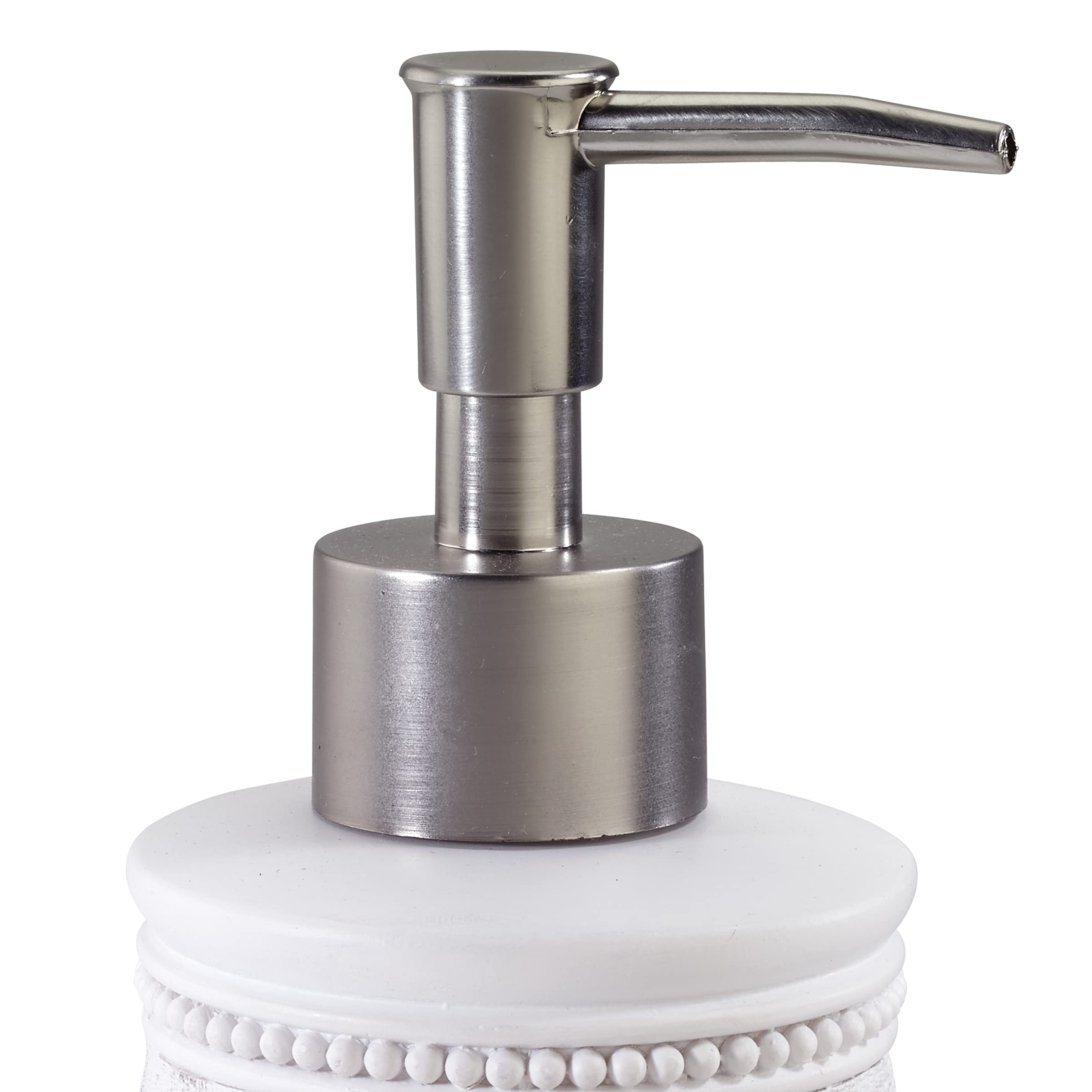 Avanti Linens - Soap Dispenser/Lotion Pump, Guest Bathroom Essentials, Floral Home Decor (Spring Garden Collection)