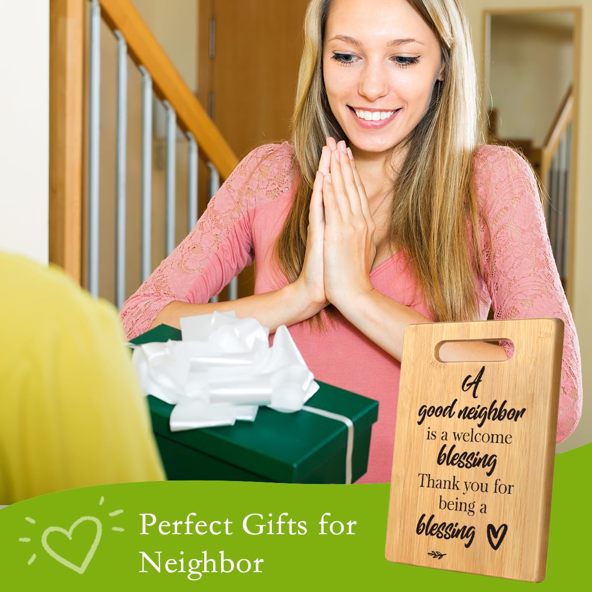 Housewarming Gift for Neighbors, Best Gifts for Neighbors, Neighbors Gifts, Farewell Gifts Thank you Gifts for Neighbors Christm