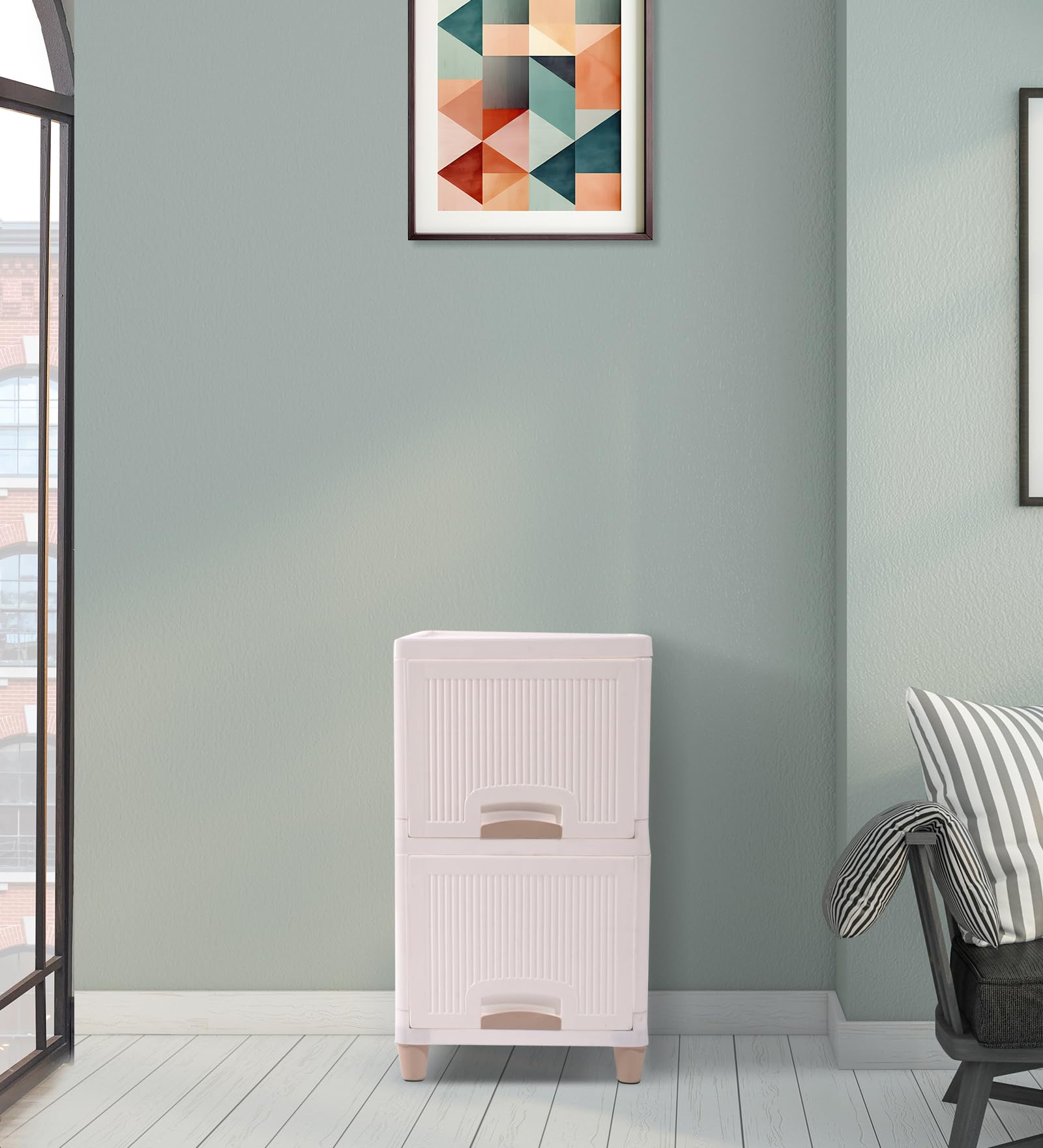 Novatic Plastic Wardrobe For Clothes Versatile Plastic Cupboard For Storage Organizer, Organisers Storage Box For For Neat And T