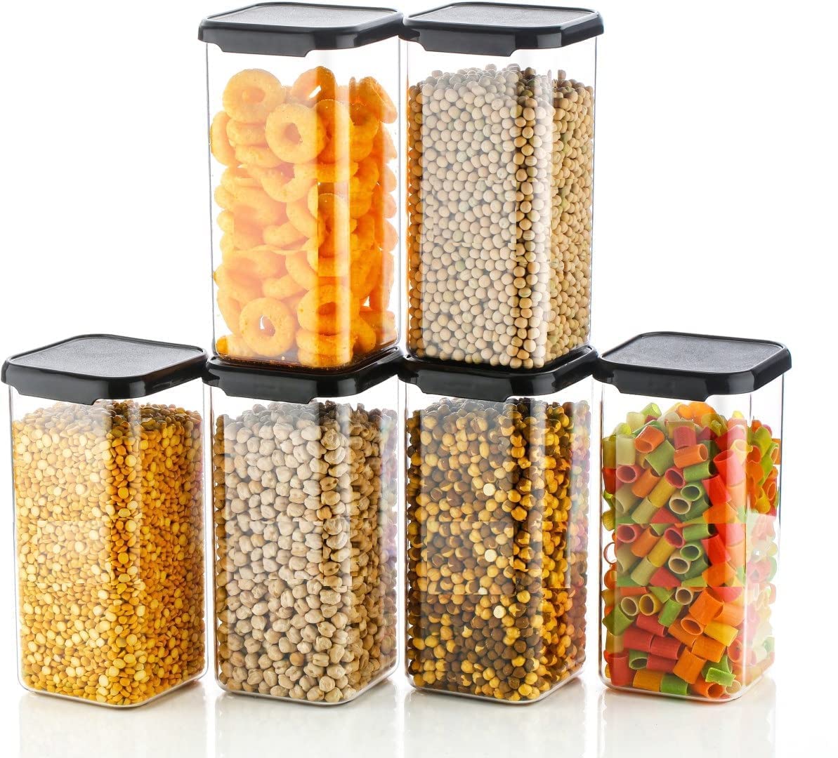 Rylan Air Tight Containers For Kitchen Organizer Storage Set, Kitchen Accessories Items Kitchen Storage Set Pantry Organization 
