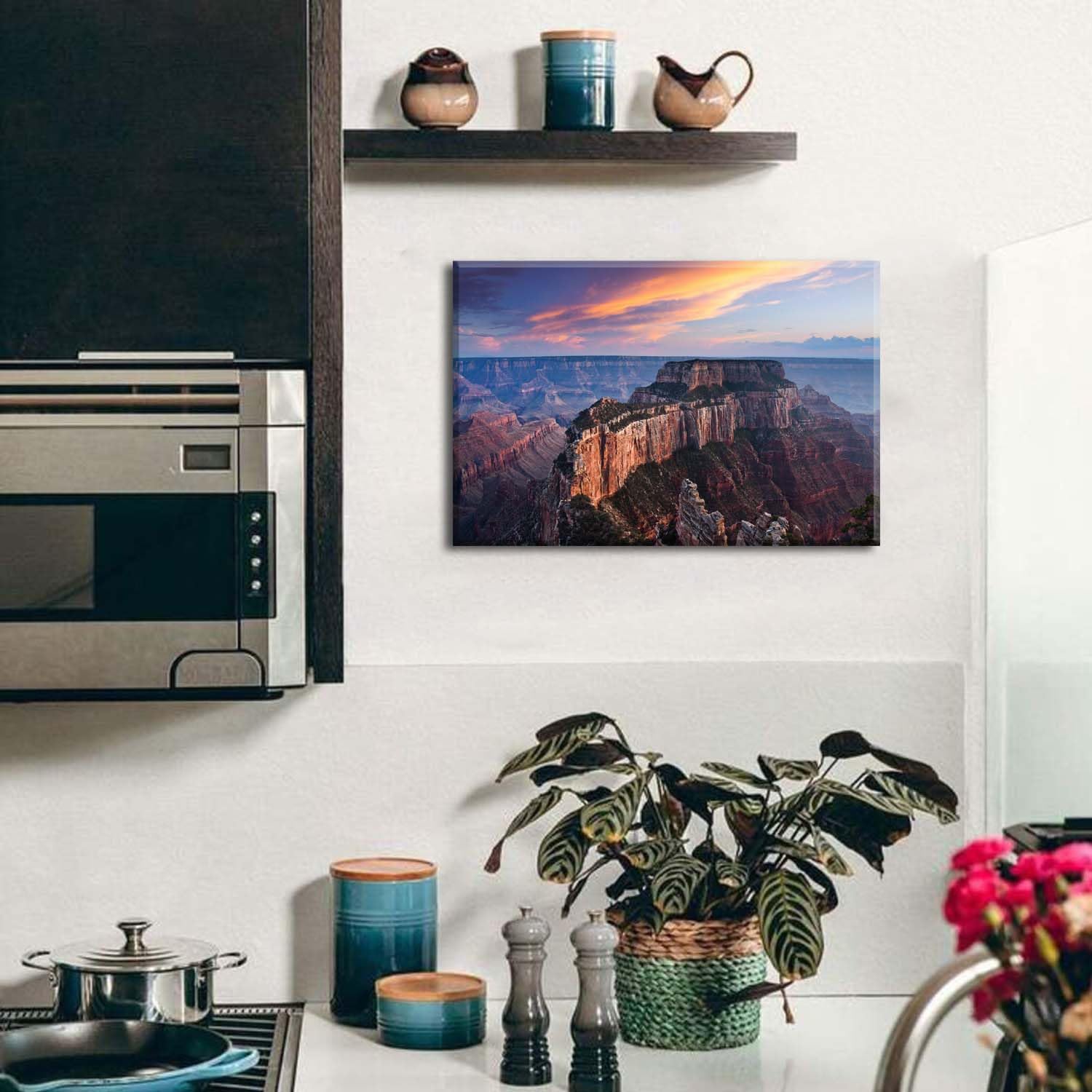 Mountain Wall Art Grand Canyon Landscape Wall Decor Arizona National Park Posters For Living Room Office Decor Nature Mountains