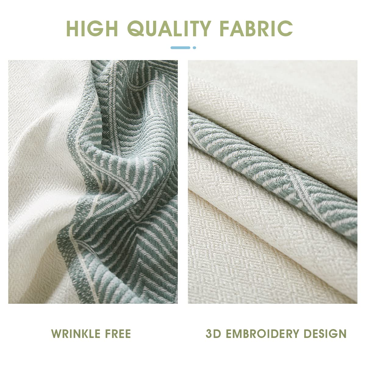 Cosmine Rectangle Table Cloth,Linen Farmhouse Tablecloth Heavy Duty Fabric,Washable Embroidery Table Cloths With Tassel,Decorati