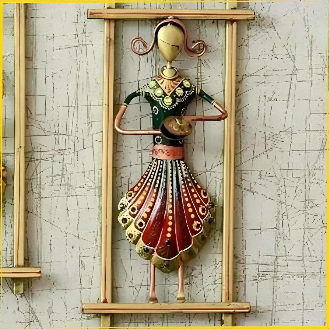 Tukku Collection Handcrafted Rajasthani Wall Art For Home Decoration | Wall Frame For Living Rooms And Bedrooms | Wall Hanging F