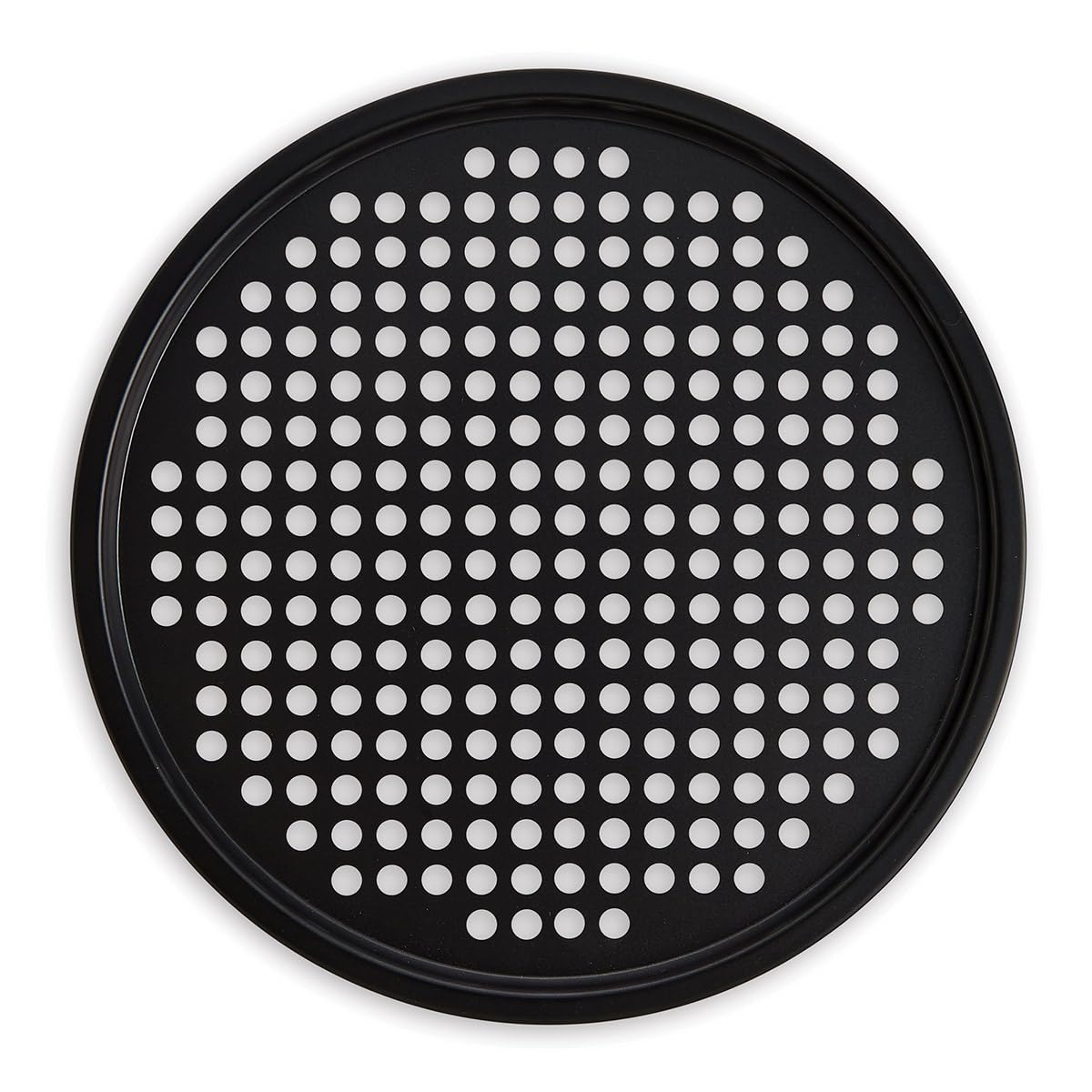 Fantes Perforated Crispy Pizza Pan, Non-Stick Carbon Steel, Pfoa Free, 12-Inches, The Italian Market Original Since 1906
