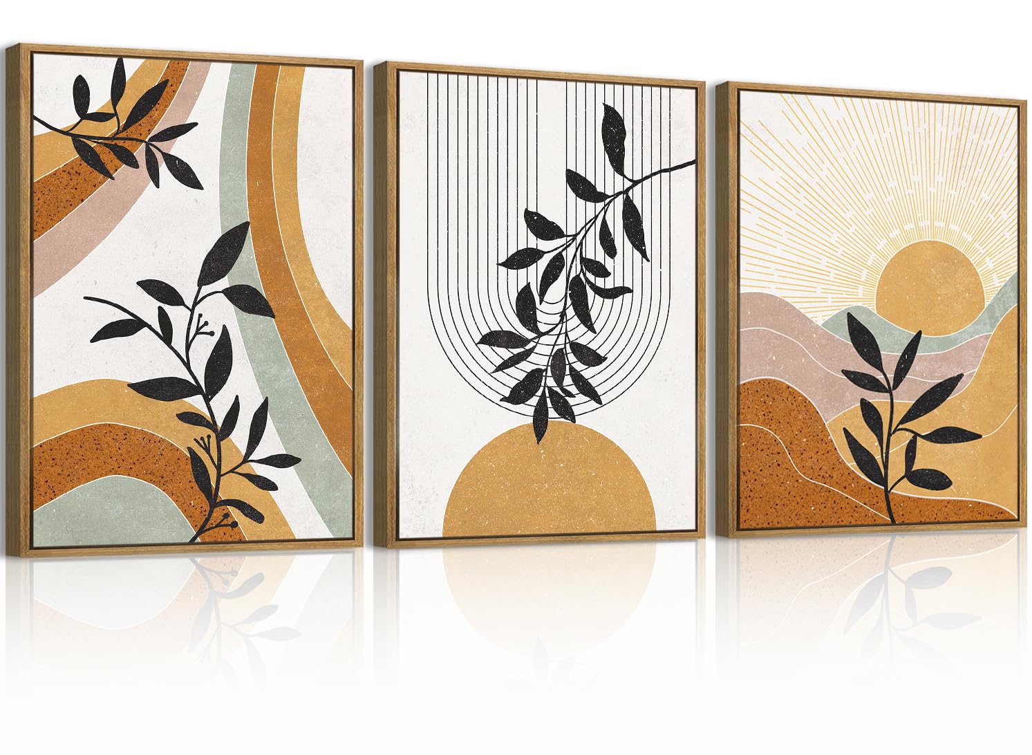 Bincue Boho Wall Art Set 12X16 Inches