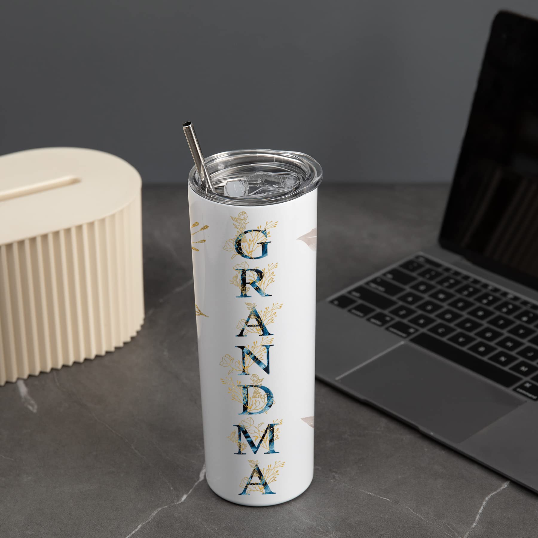Gifts For Grandma Grandmother Grammy Birthday Mother'S Day&Christmas Gift From Grandson Granddaughter - Stainless Steel Tumbler