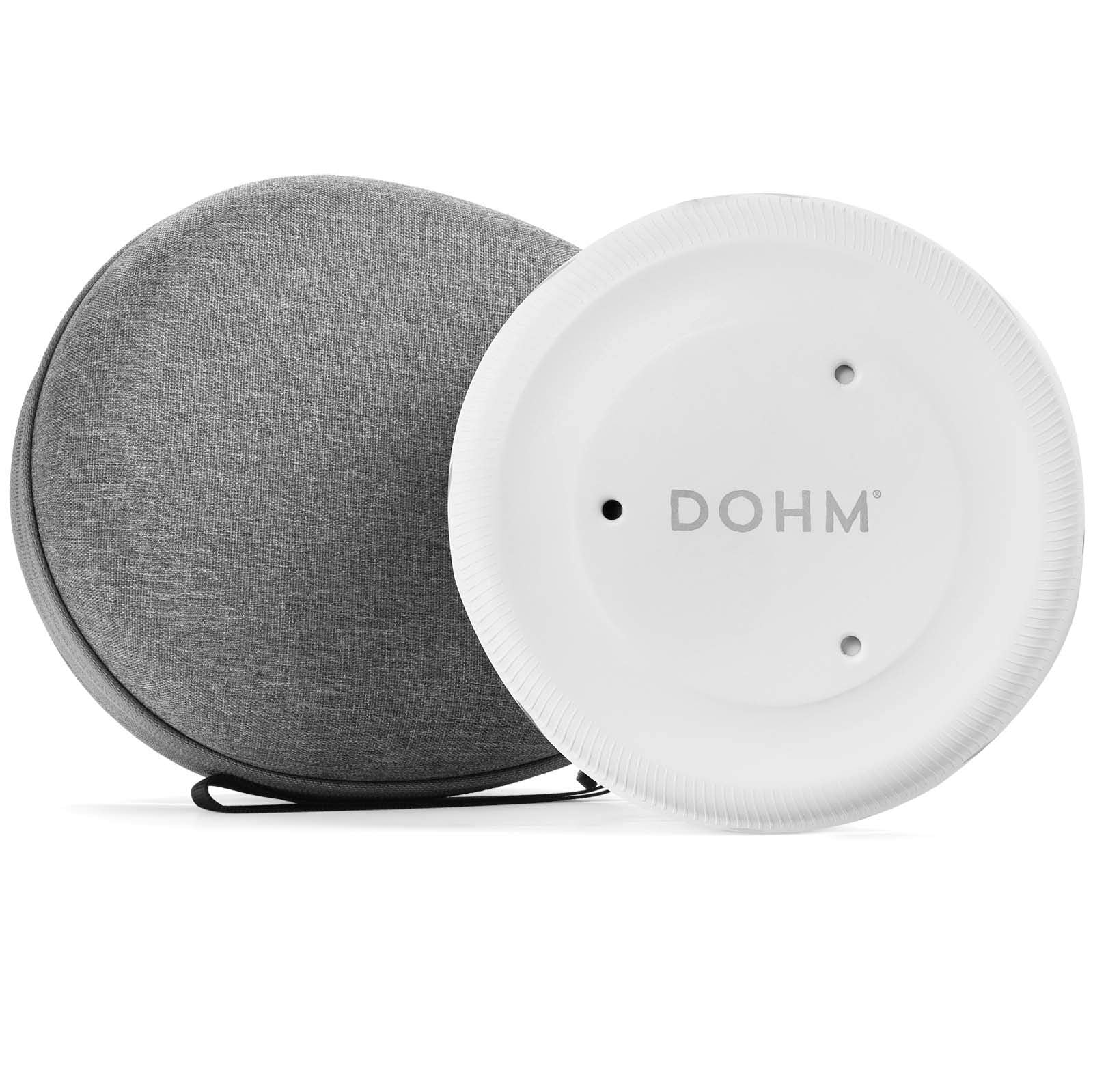 Yogasleep Dohm Uno White Noise Sound Machine + Travel Case, Real Fan Inside For Non-Looping, Sound Machine For Travel, Office Pr