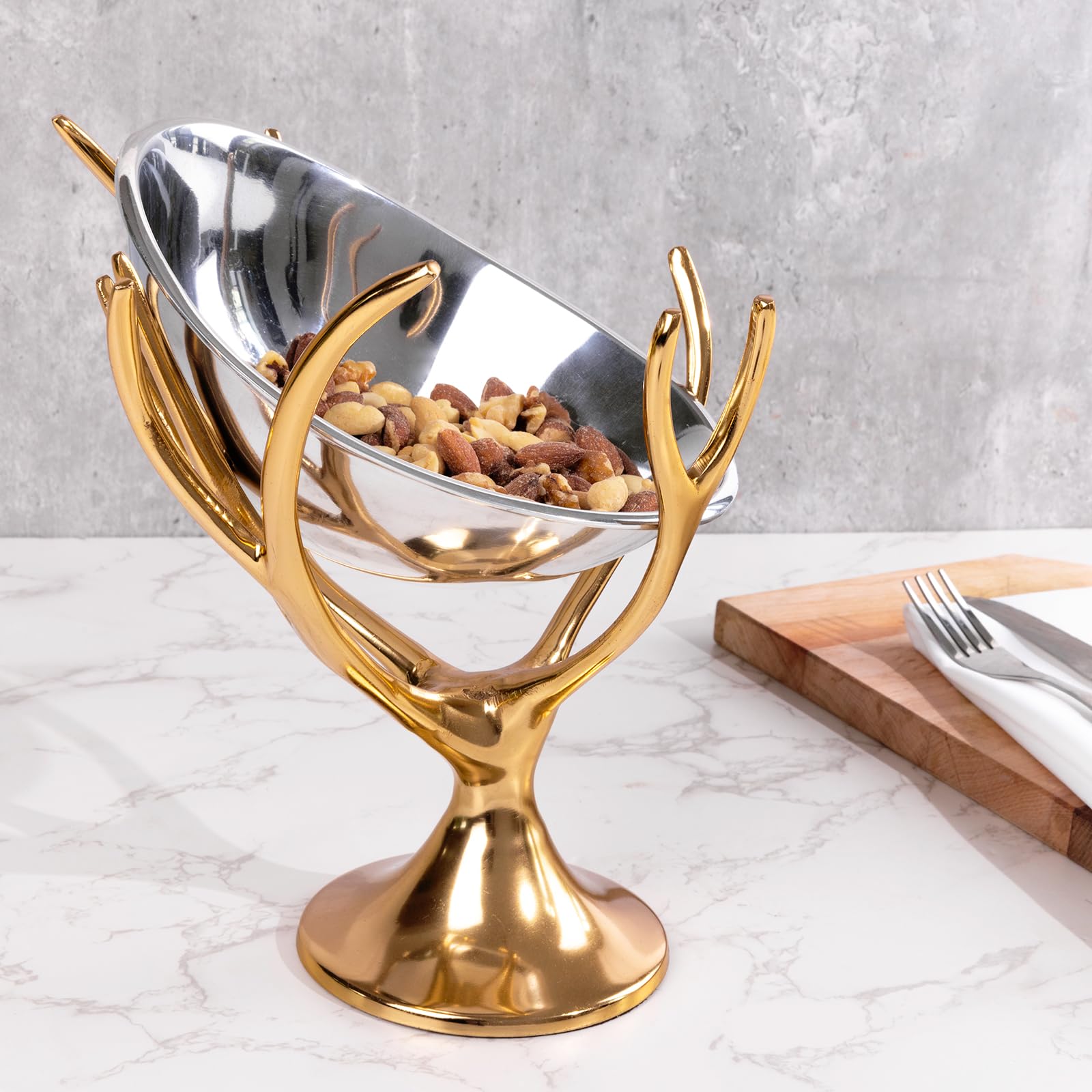 Premium Bronze Gold Ice Bucket & Champagne Cooler