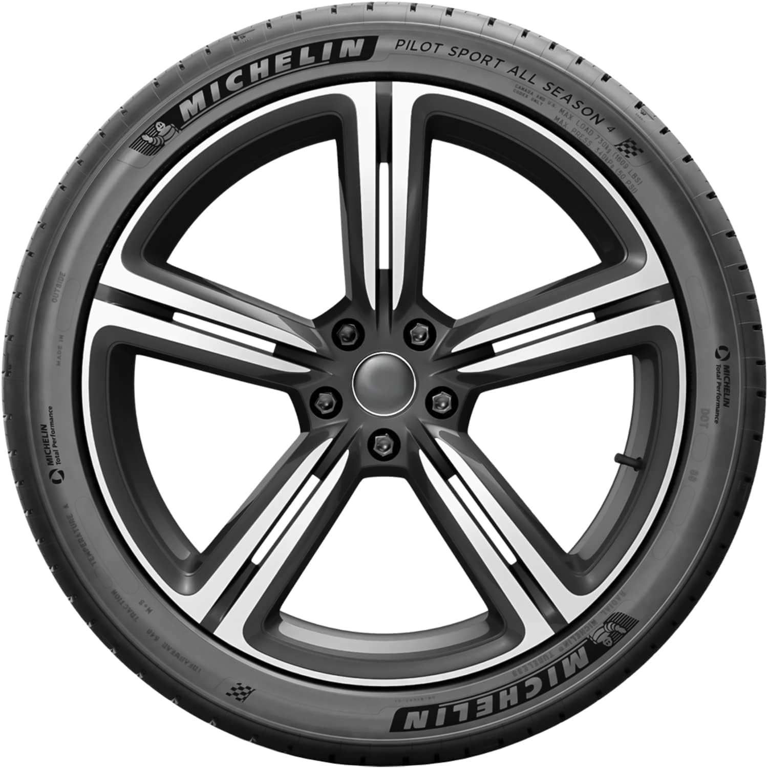 Michelin Pilot Sport All Season 4 All Season 295/45ZR20 114Y XL Passenger Tire