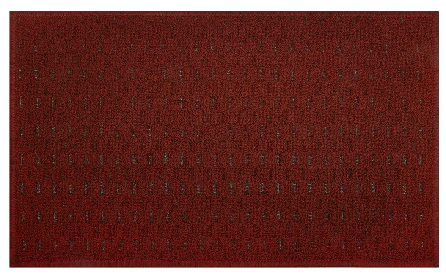 Tss Products Doormat, Durable Rubber Backing Non Slip Door Mat Absorbent Resist Dirt Entrance Rug Inside Floor Mats Machine Wash