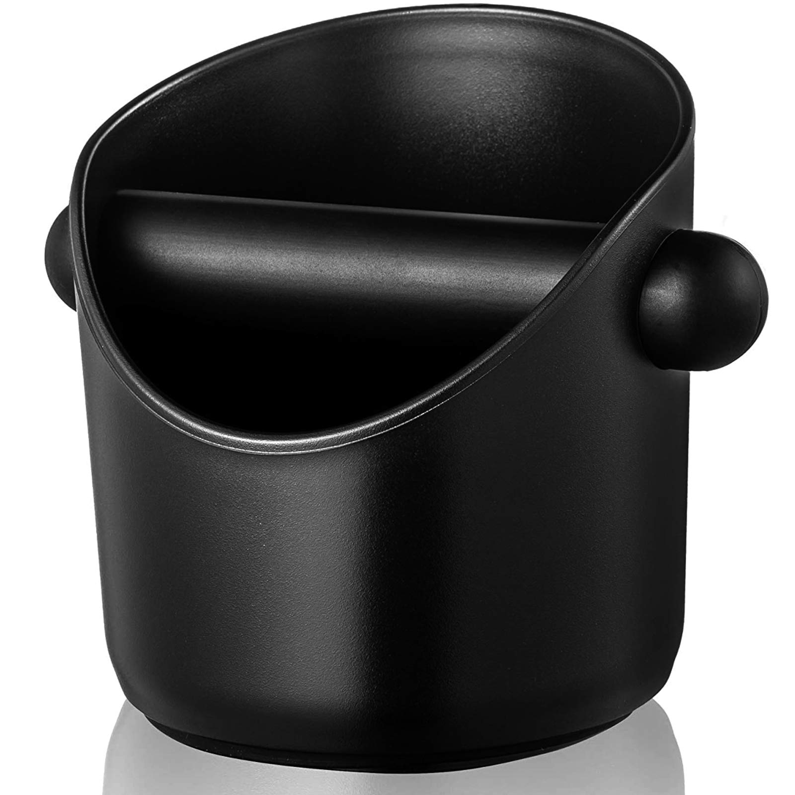Espresso Knock Box, 4.4 Inch Coffee Knock Box Espresso Dump Bin For Coffee Grounds With Removable Knock Bar And Non-Slip Base Sh