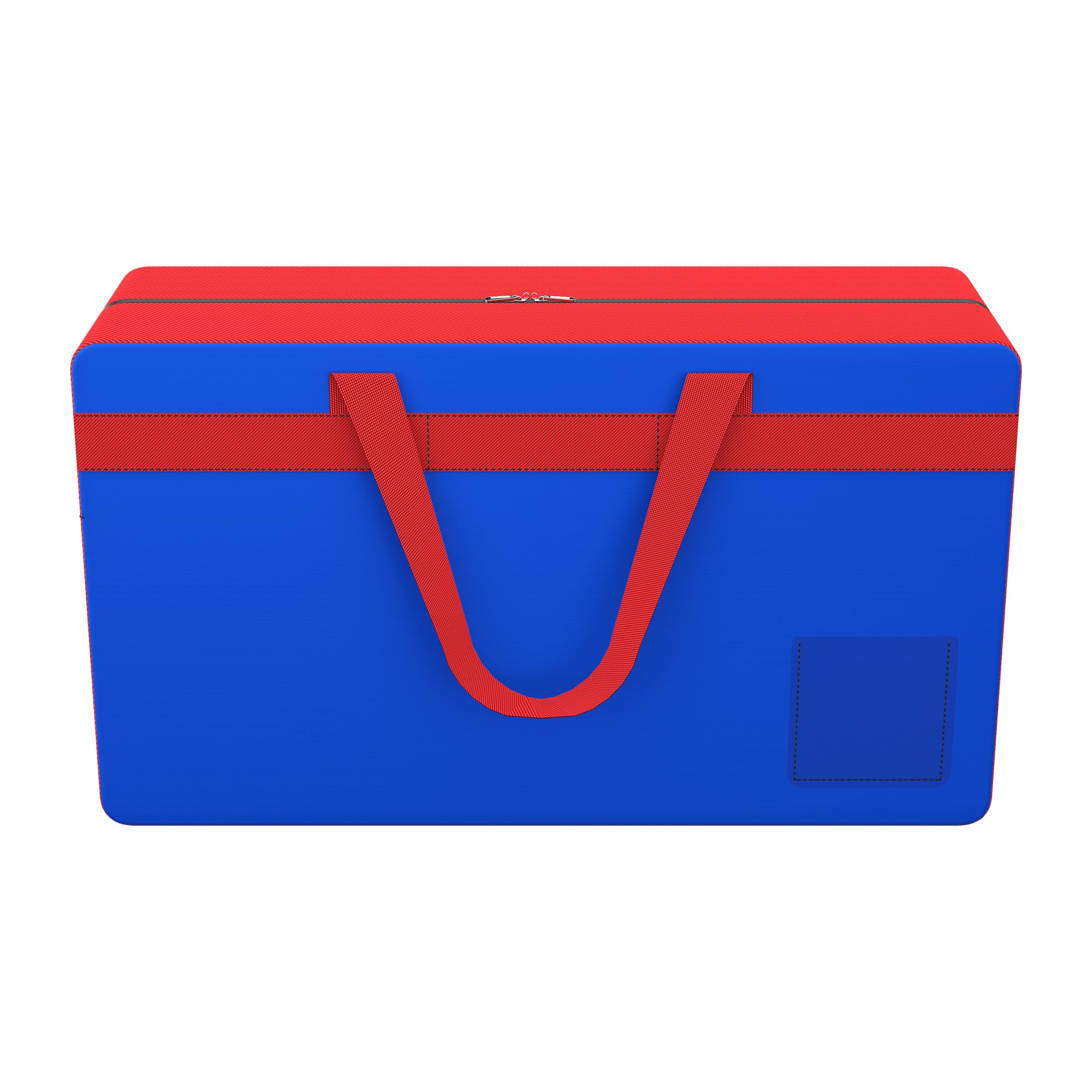 Kuber Industries Storage Bag | Clothes Organiser For Wardrobe | Foldable Underbed Storage Bag | Transparent Name Pocket | Waterp