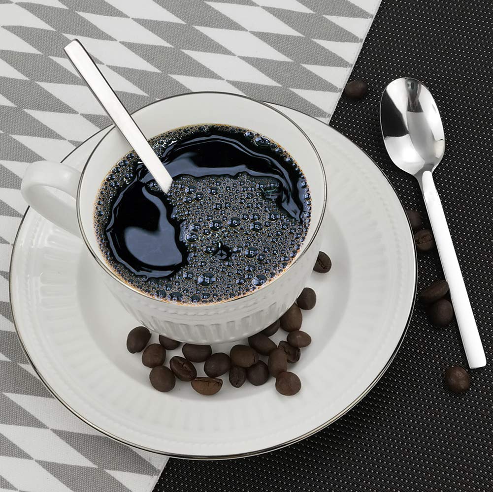 Doryh Stainless Steel Espresso Spoons Mini Coffee Spoons, 16 Pieces