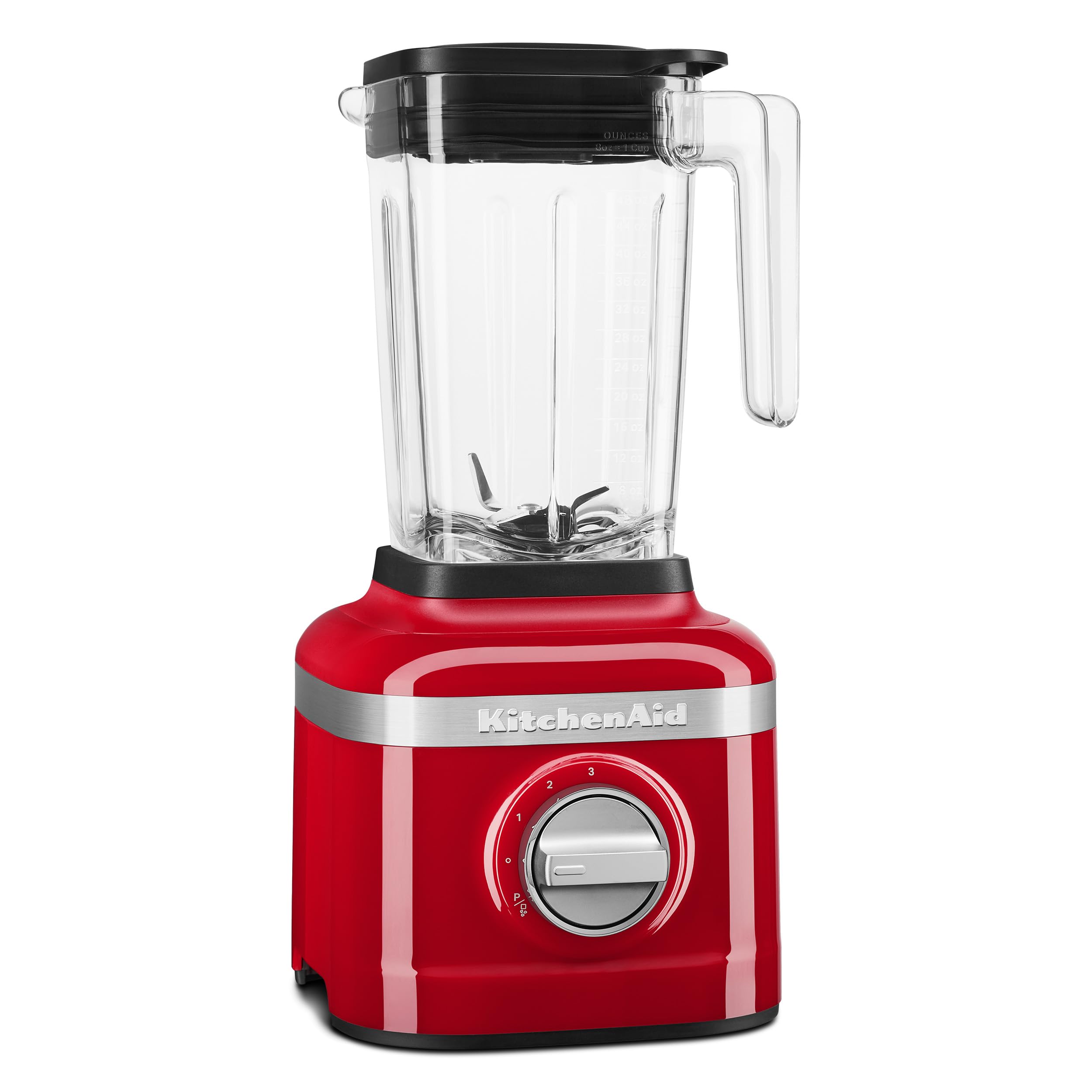 Kitchenaid K150 3 Speed Ice Crushing Blender With 2 Personal Blender Jars - Ksb1332Y,Passion Red, 48 Oz