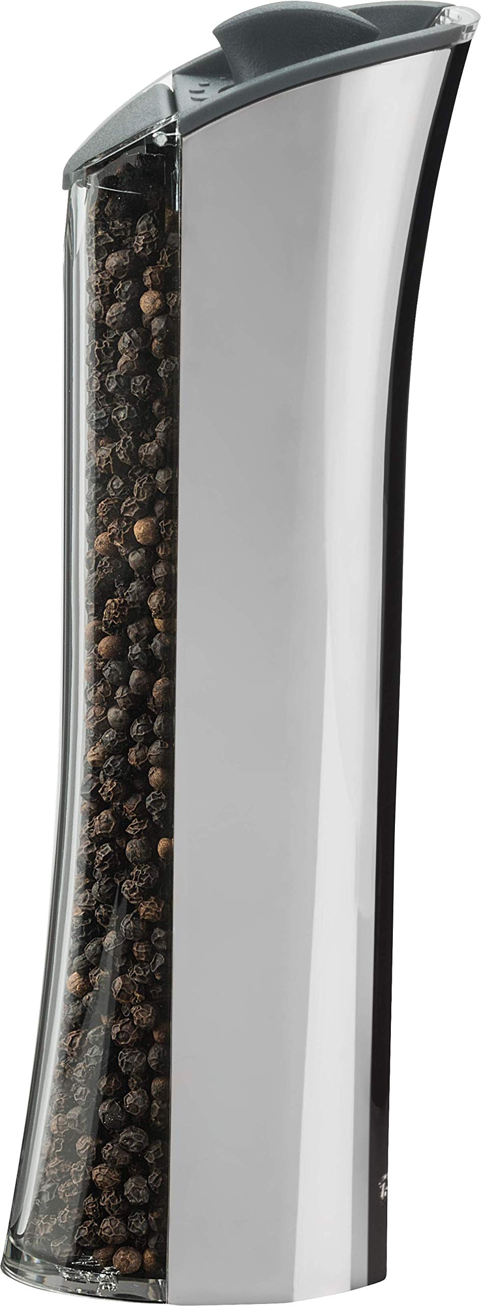 Trudeau Plus Pepper Chrome Graviti Mill, 8'', Silver (07117021)