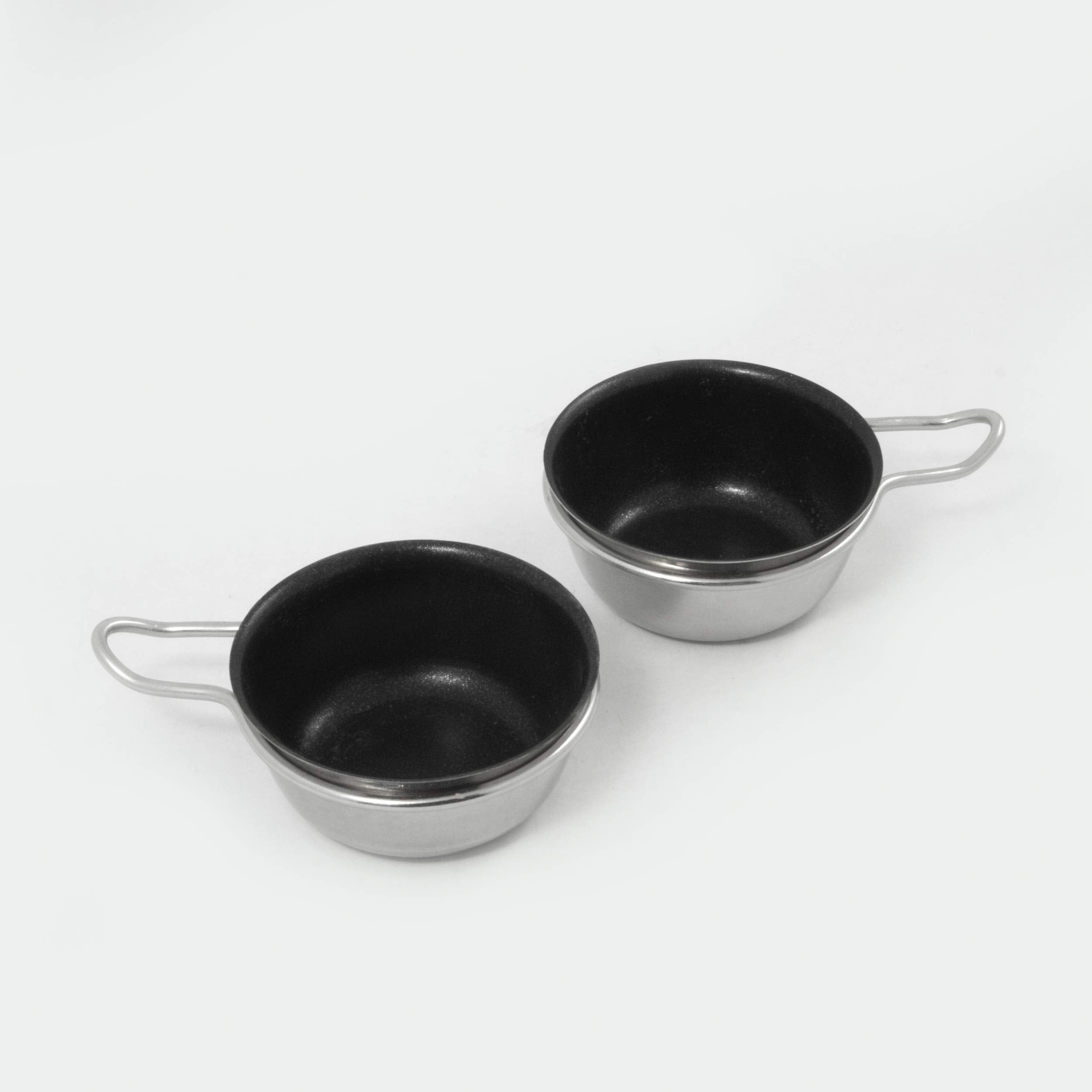 Excelsteel 18/10 Stainless Steel 2 Cup Egg Poacher  Non Stick Easy Use Kitchenware Rust Resistant Stove Top Breakfast Brunch Cooking Pan