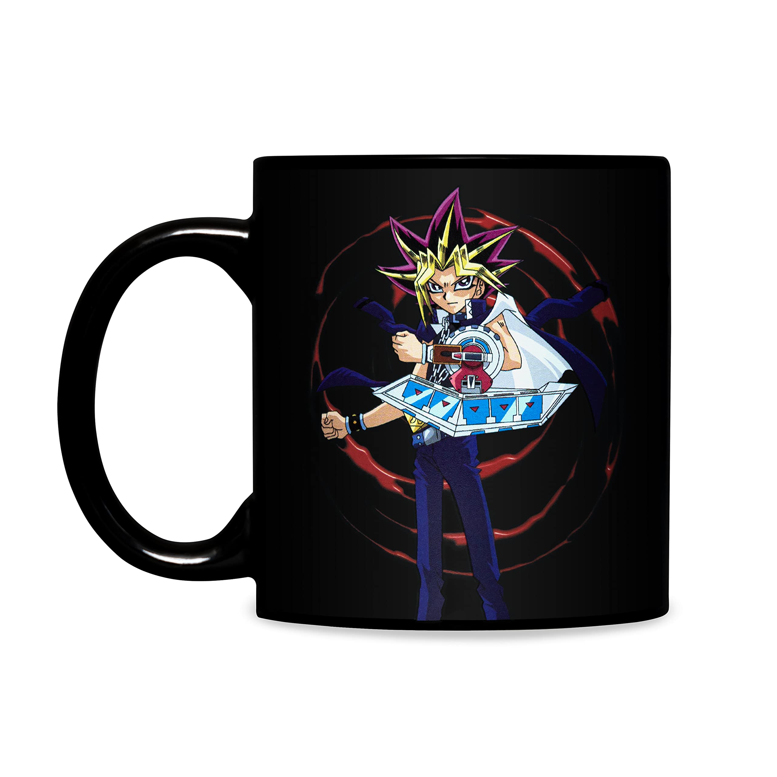 Surreal Entertainment YU-GI-OH Yugi and Dark Magician Monster Heat Change Ceramic Coffee Mug Black