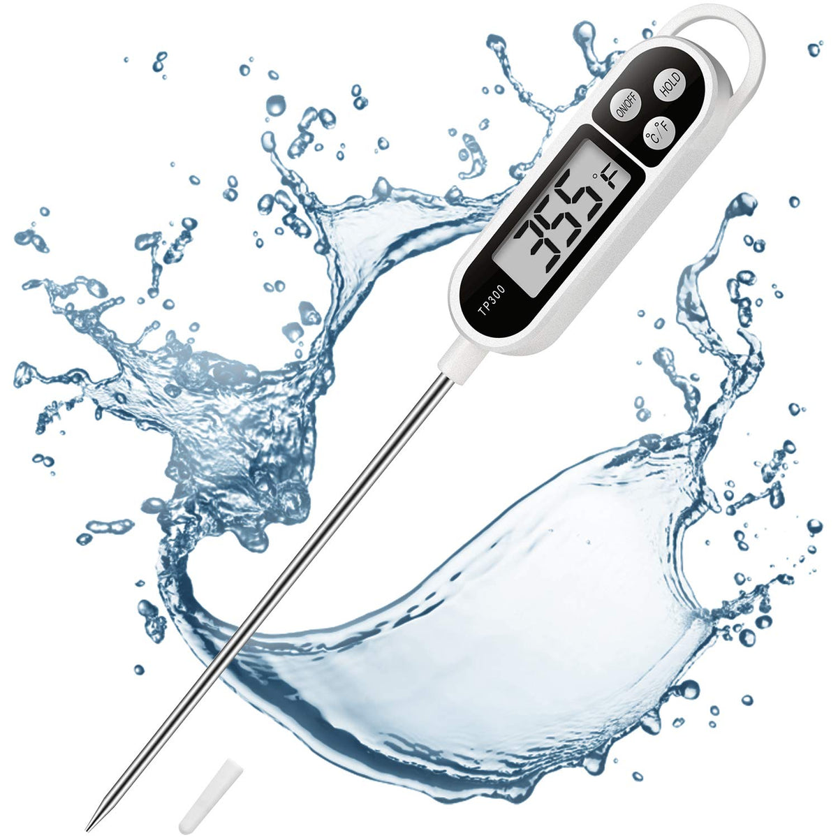 Digital Instant Read Meat Thermometer Kitchen Cooking Food Candy Thermometer For Oil Deep Fry Bbq Grill Smoker Thermometer By Ai