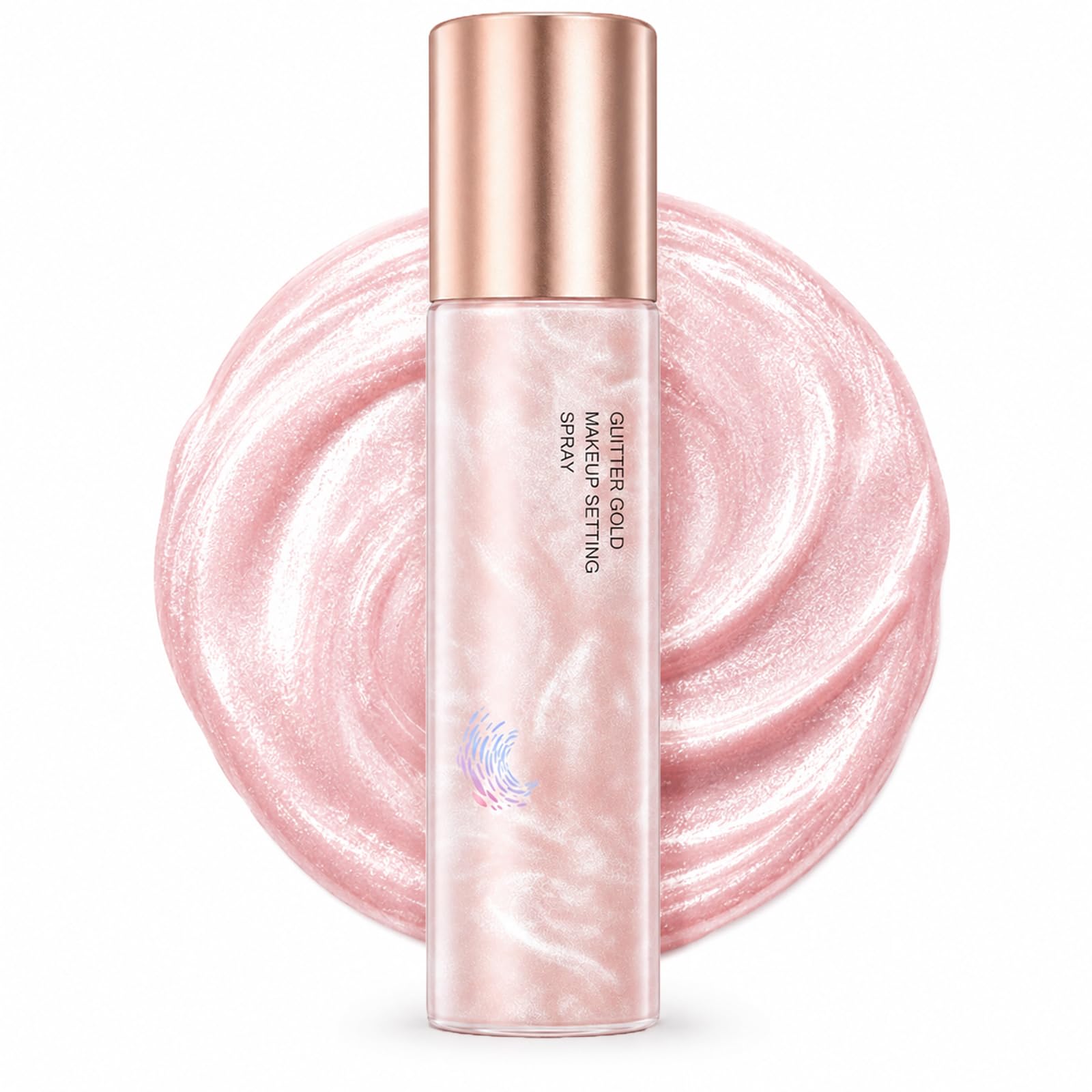 Glow Makeup Setting Spray, Dewy Radiant Finish, 4 Fl Oz, Glowing Setting Spray for Makeup LongLasting Shimmer Hydrating Setting