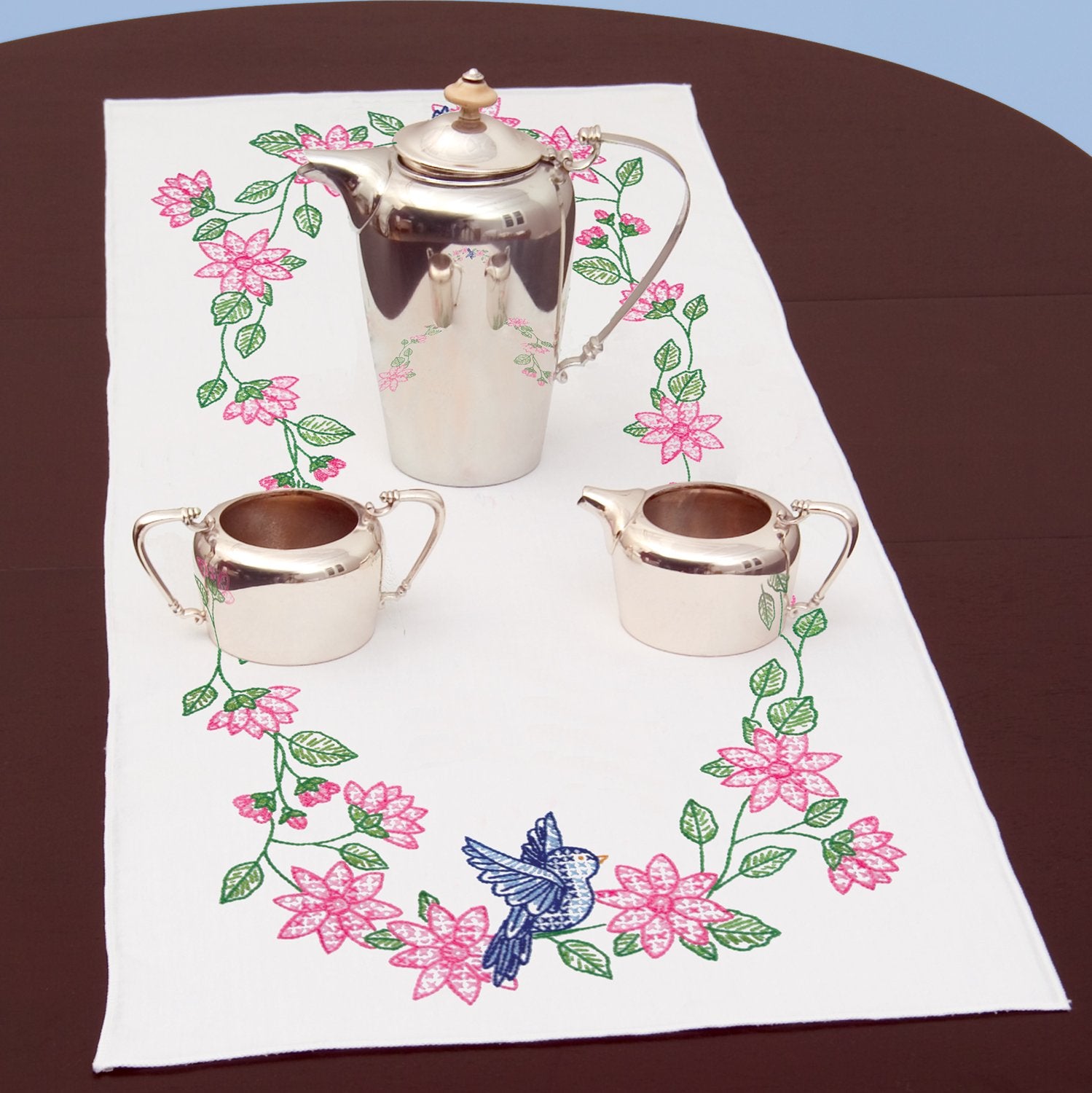 Jack Dempsey 14'' X 42'' Table Runner Birds