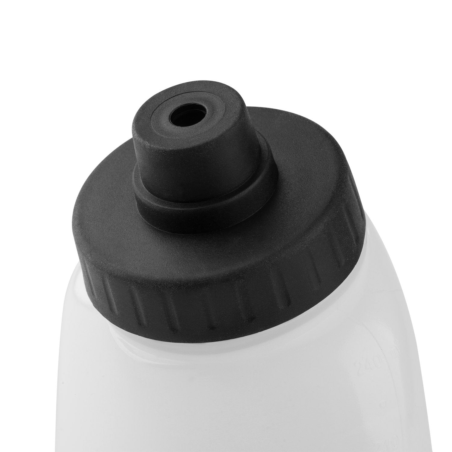 Fitletic Running Water Bottle Pair 6 Oz Black Cap  Replacement Bottle  Hydration Bottle  RB06-01
